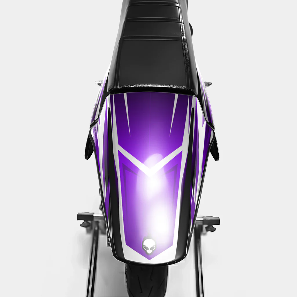 ONYX - Kit deco DERBI 50cc - Violet - Image 3