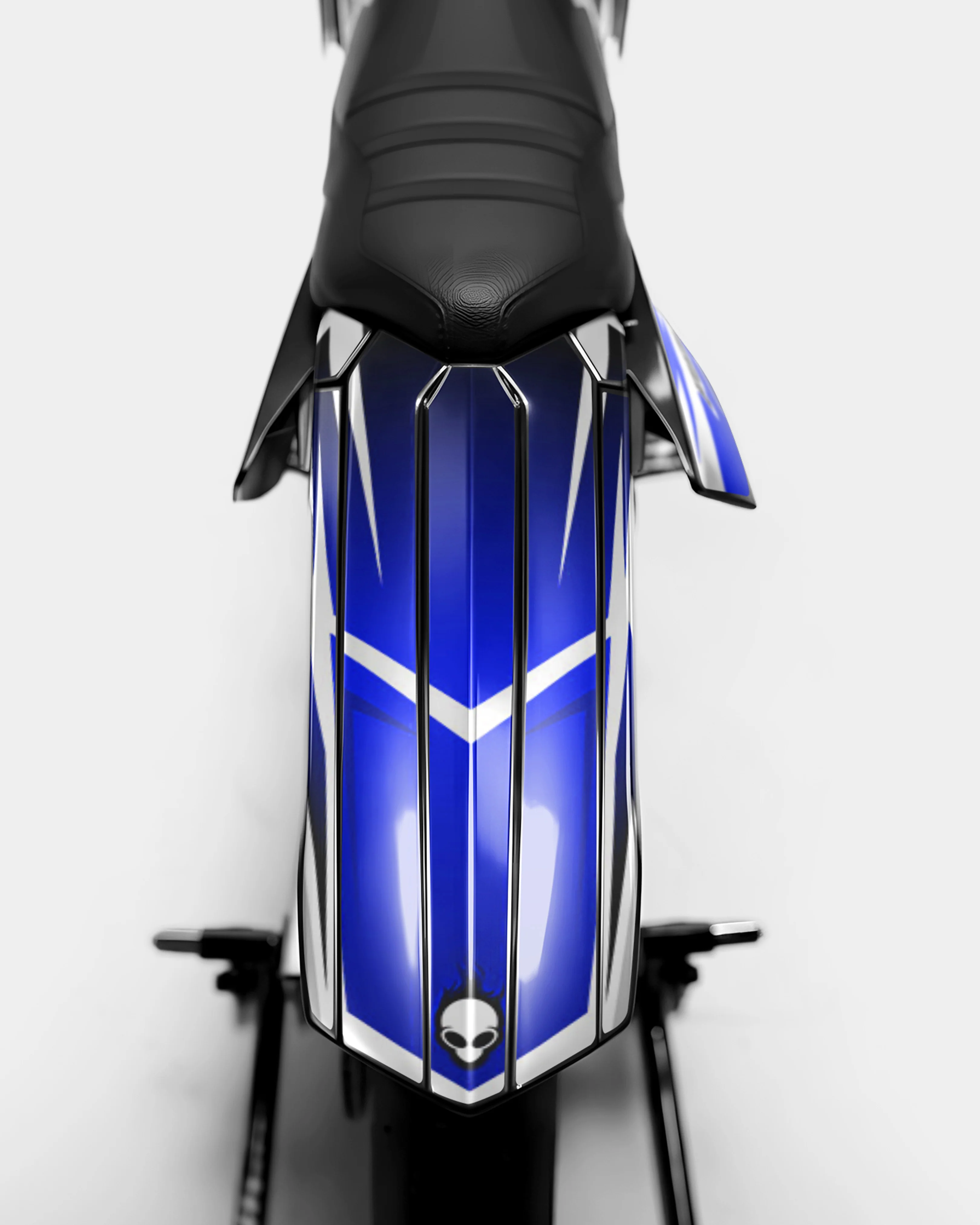 ONYX - Kit deco RIEJU 50cc - Bleu Foncé - Image 3