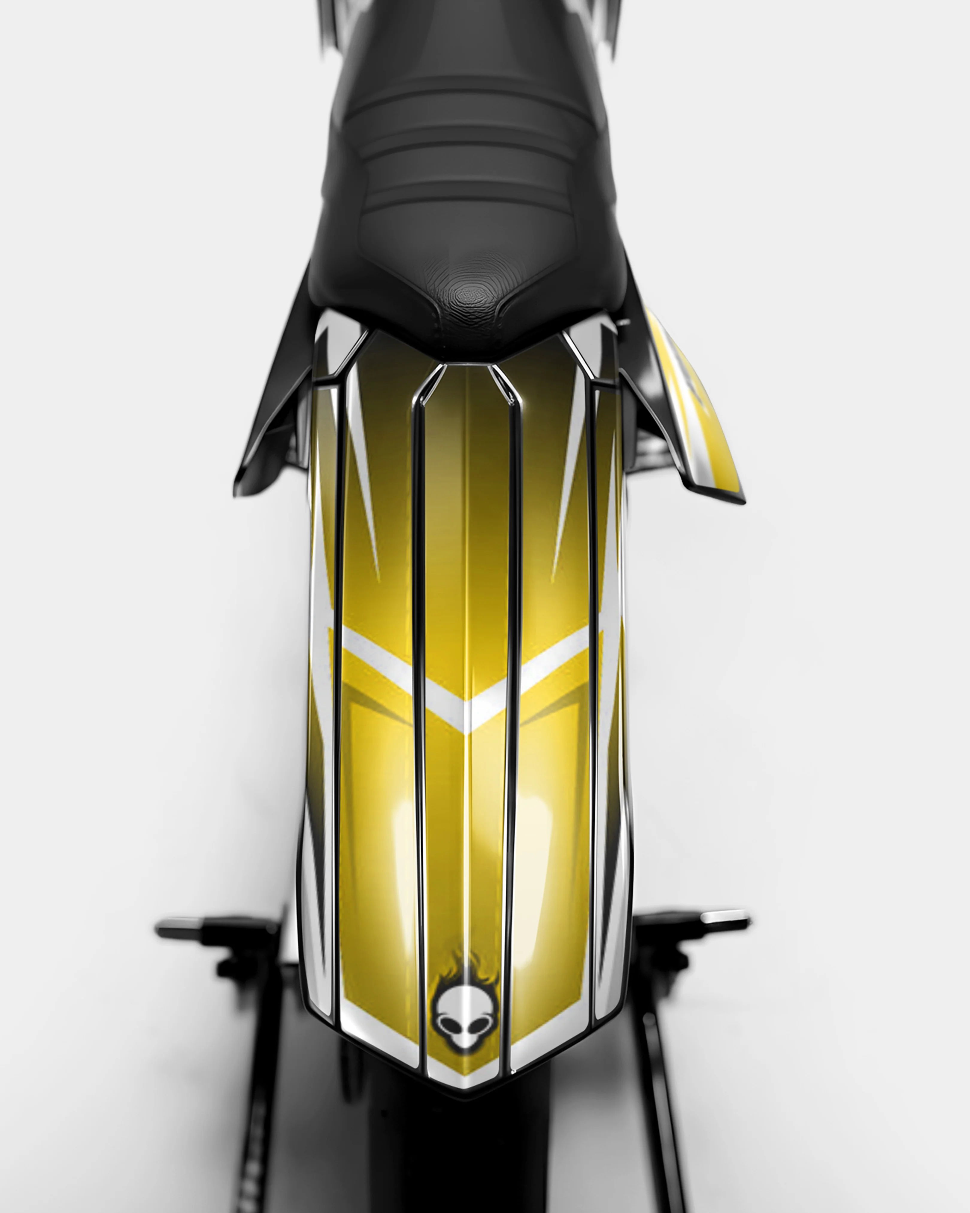 ONYX - Kit deco RIEJU 50cc - Jaune Foncé - Image 3