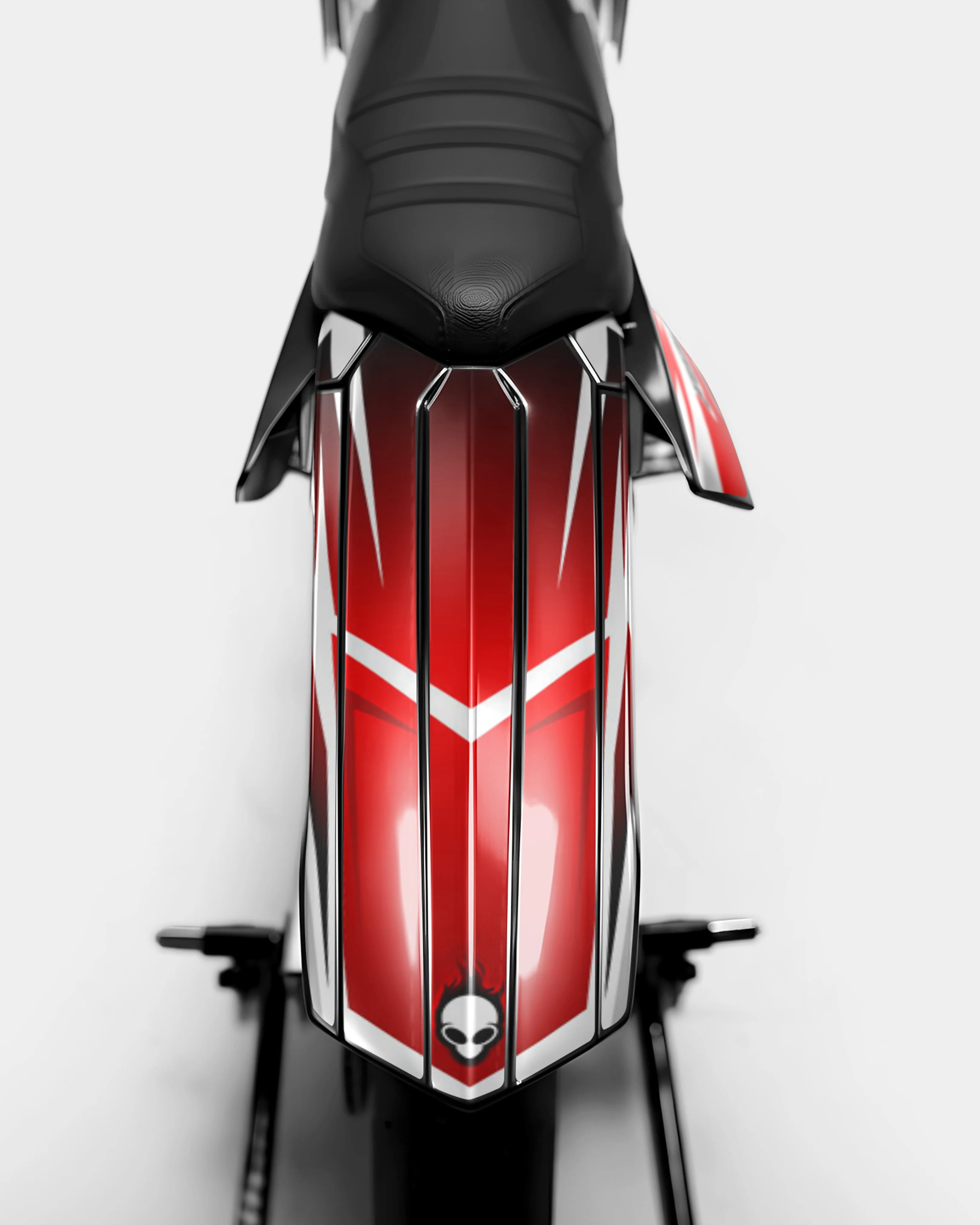 ONYX - Kit deco RIEJU 50cc - Rouge - Image 3