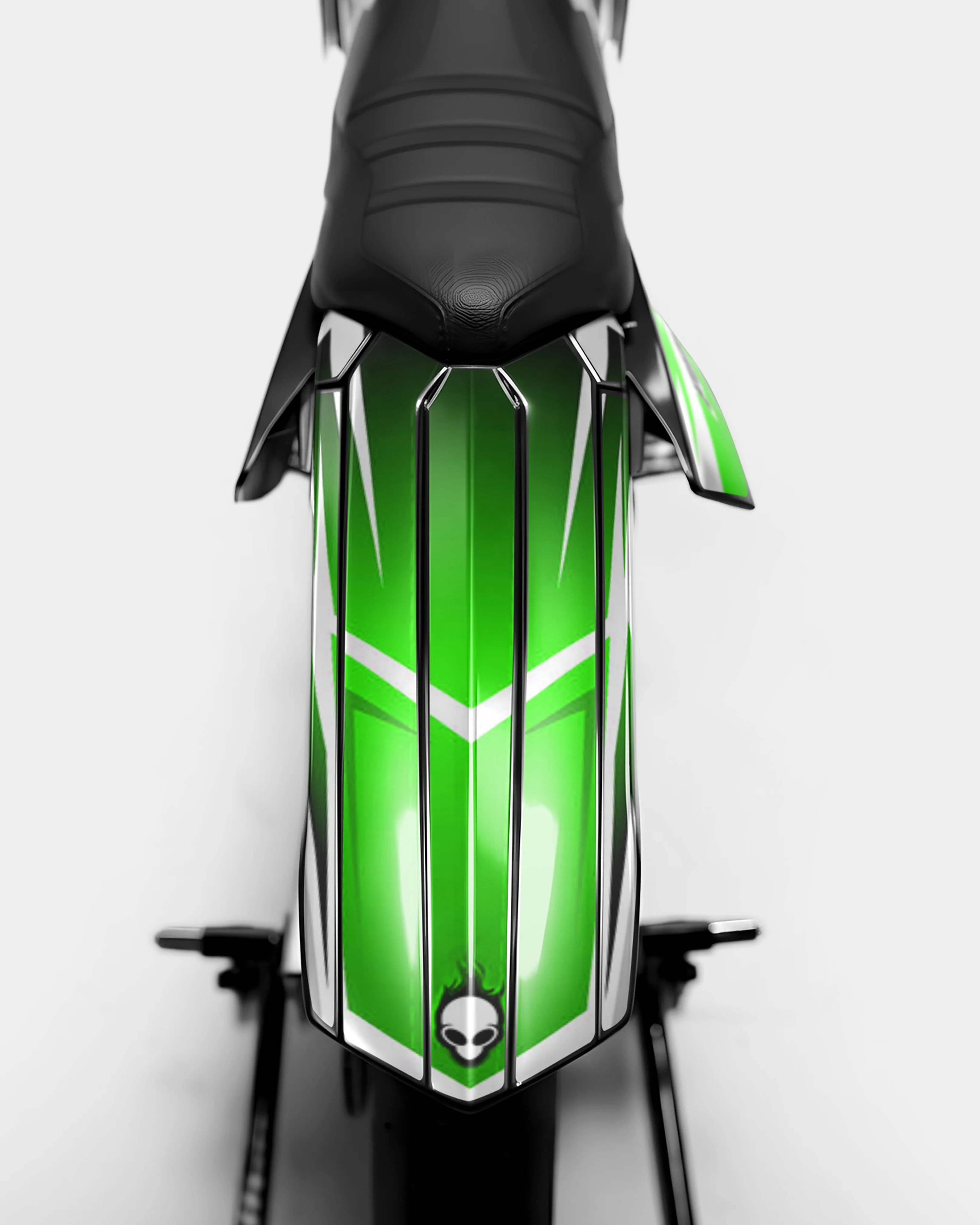 ONYX - Kit deco RIEJU 50cc - Vert - Image 3