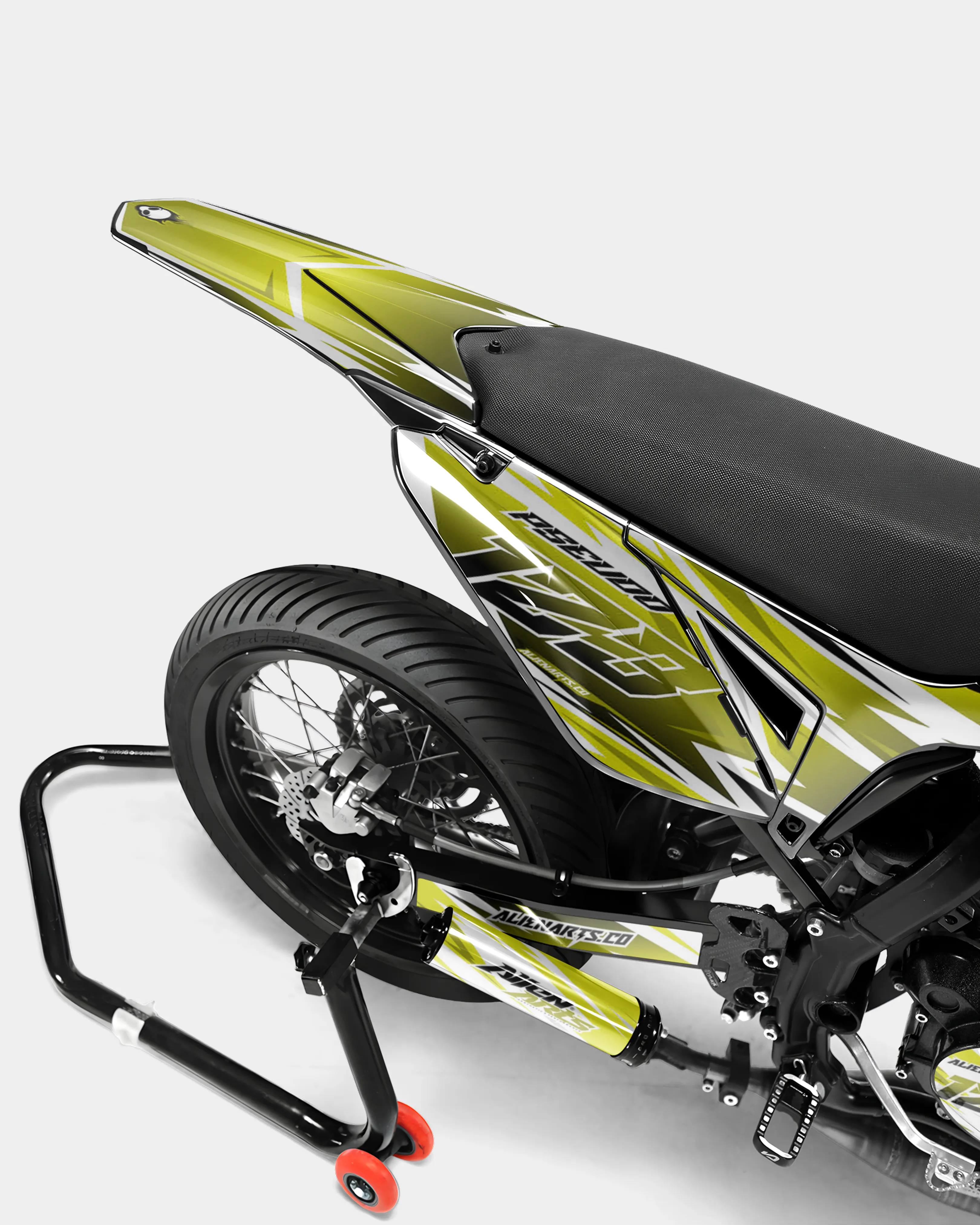 ONYX - Kit deco SHERCO 50cc - Jaune - Image 4