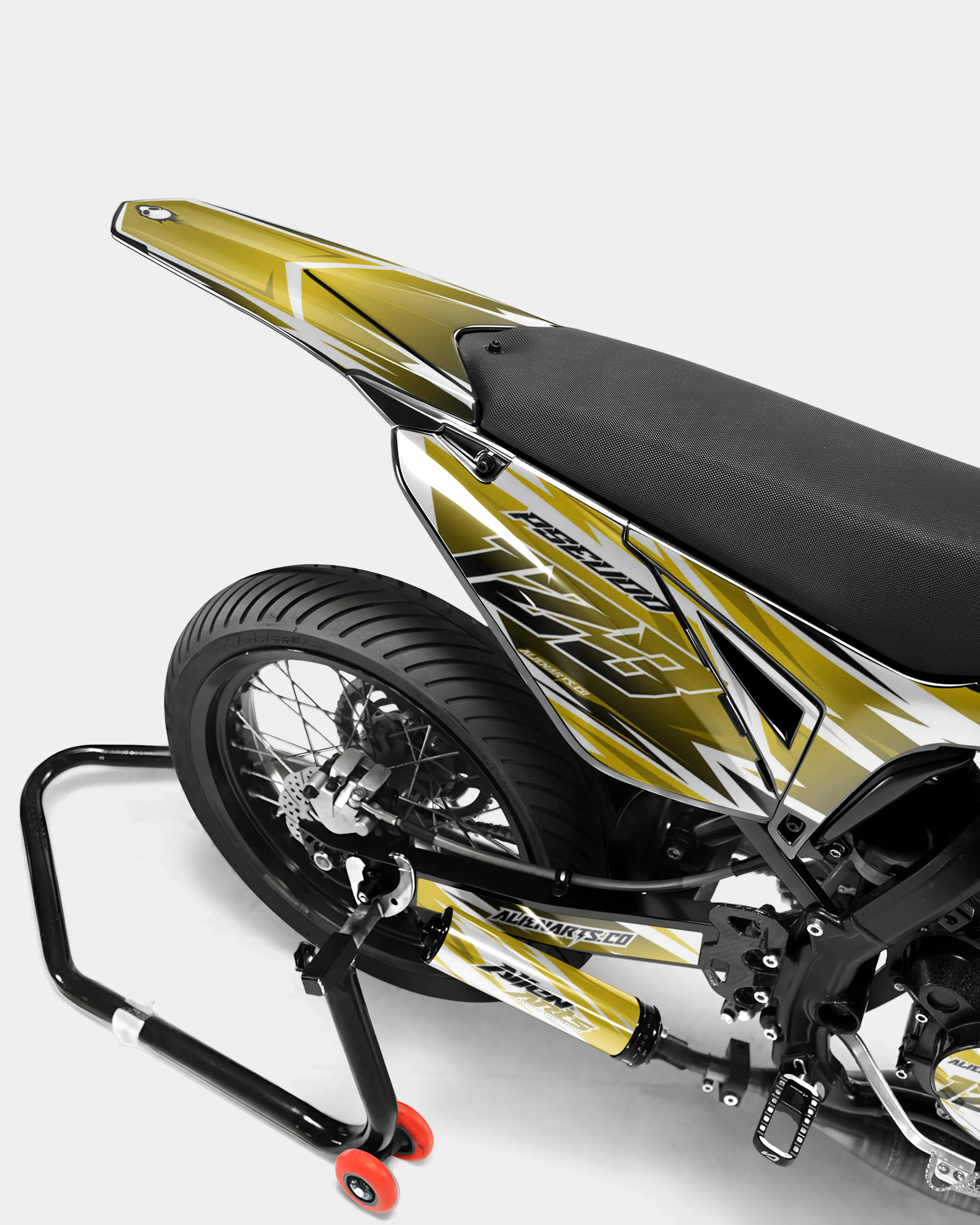 ONYX - Kit deco SHERCO 50cc - Jaune foncé - Image 4
