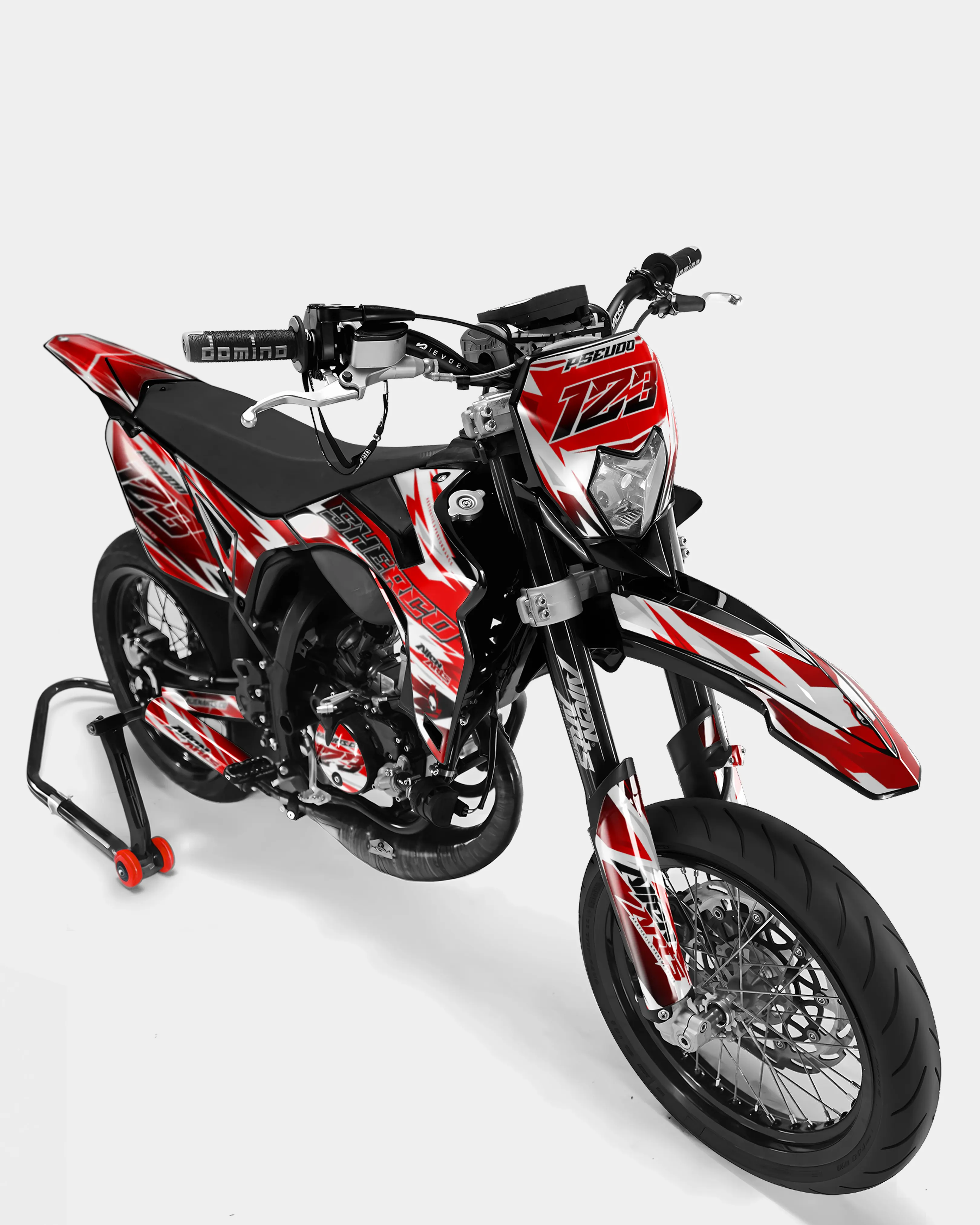 ONYX - Kit deco SHERCO 50cc - Rouge - Image 2