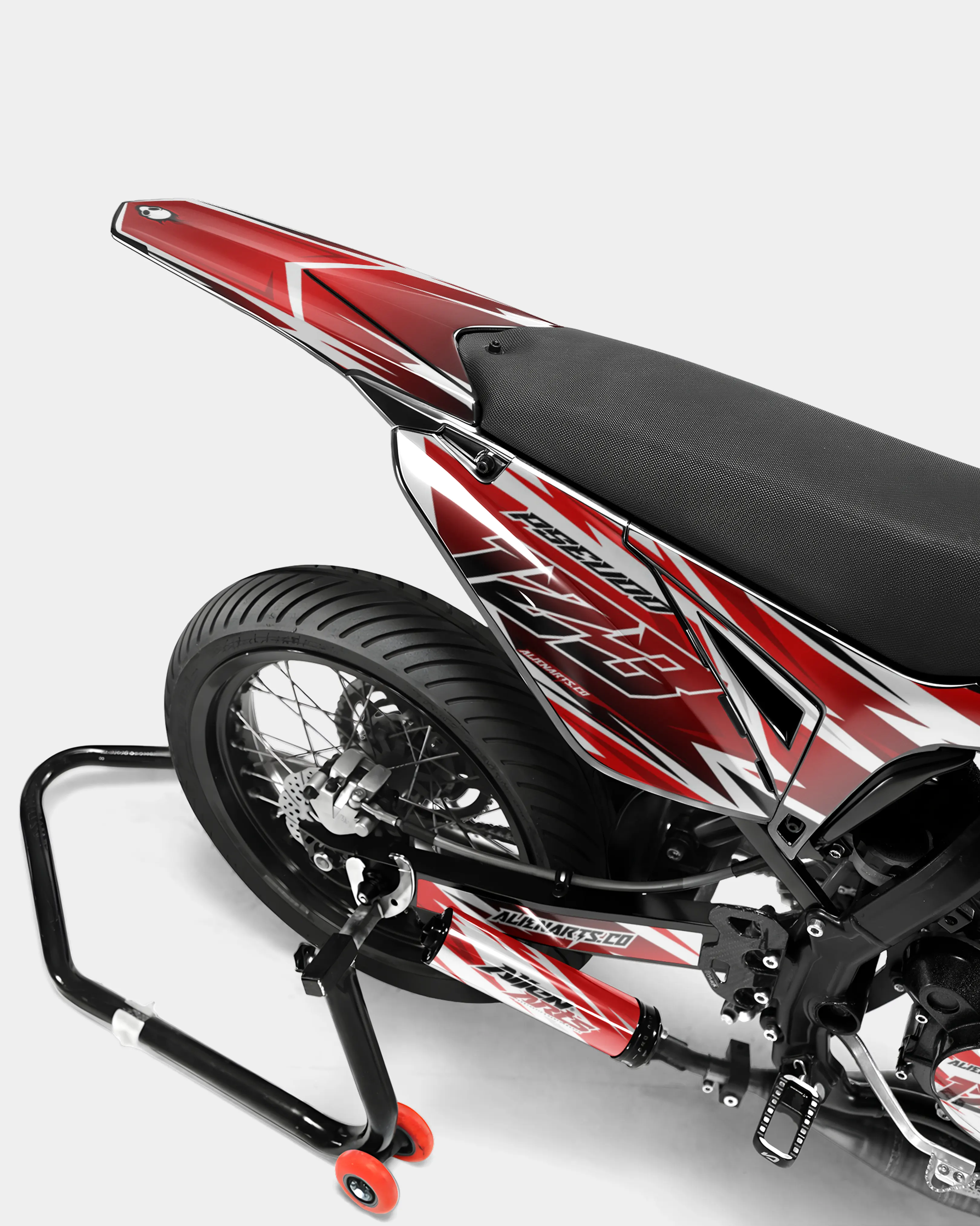 ONYX - Kit deco SHERCO 50cc - Rouge - Image 4