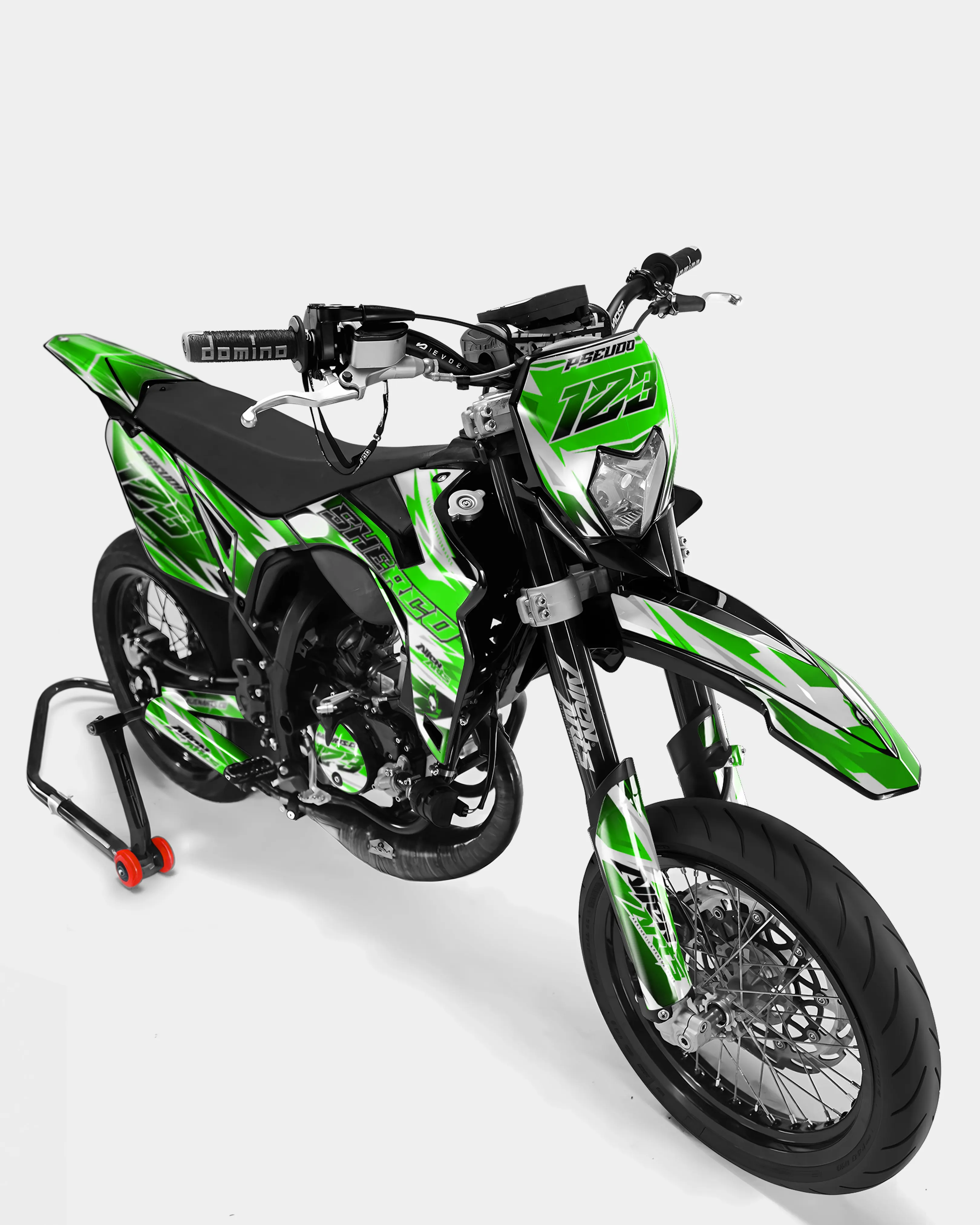 ONYX - Kit deco SHERCO 50cc - Vert - Image 2