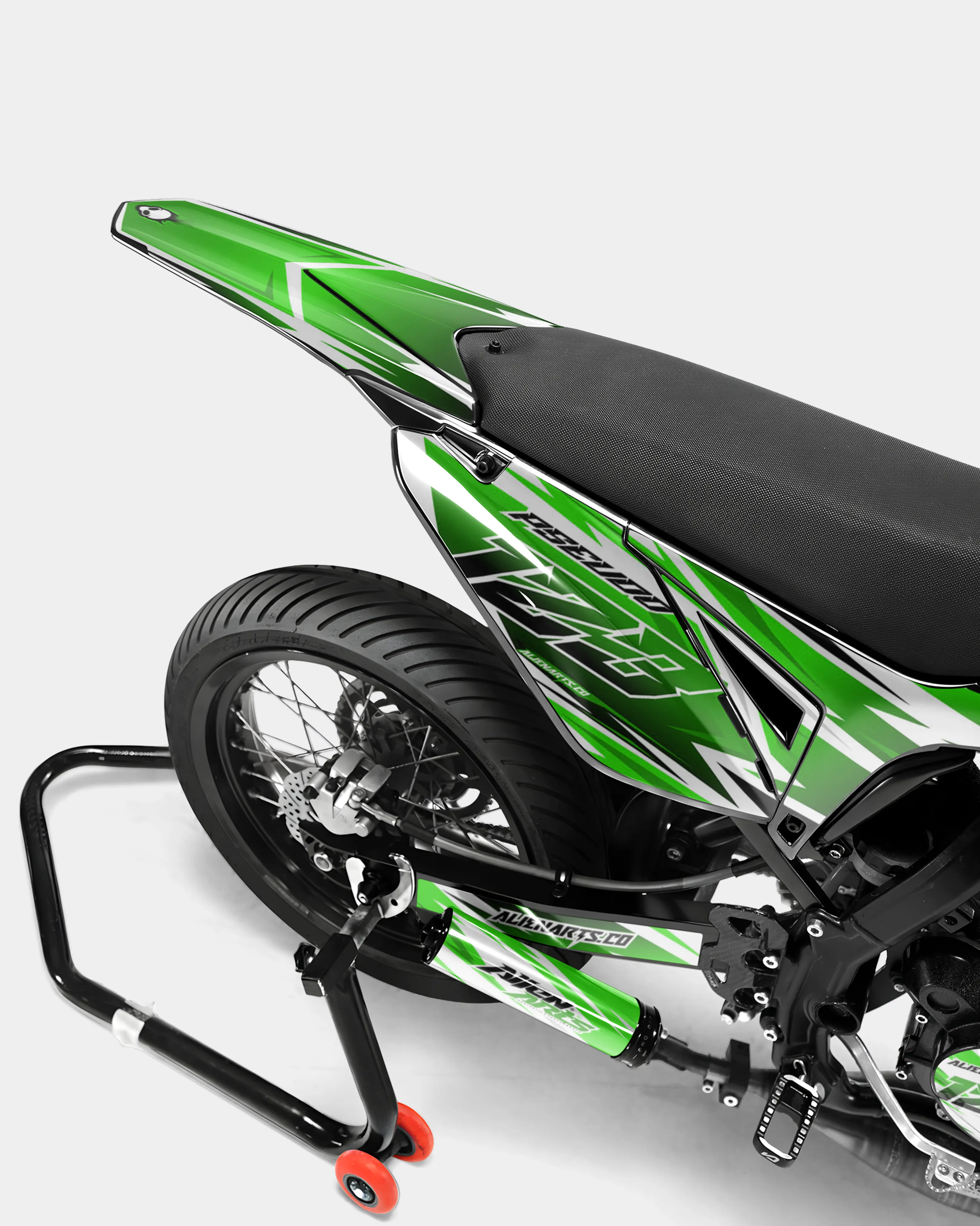 ONYX - Kit deco SHERCO 50cc - Vert - Image 4