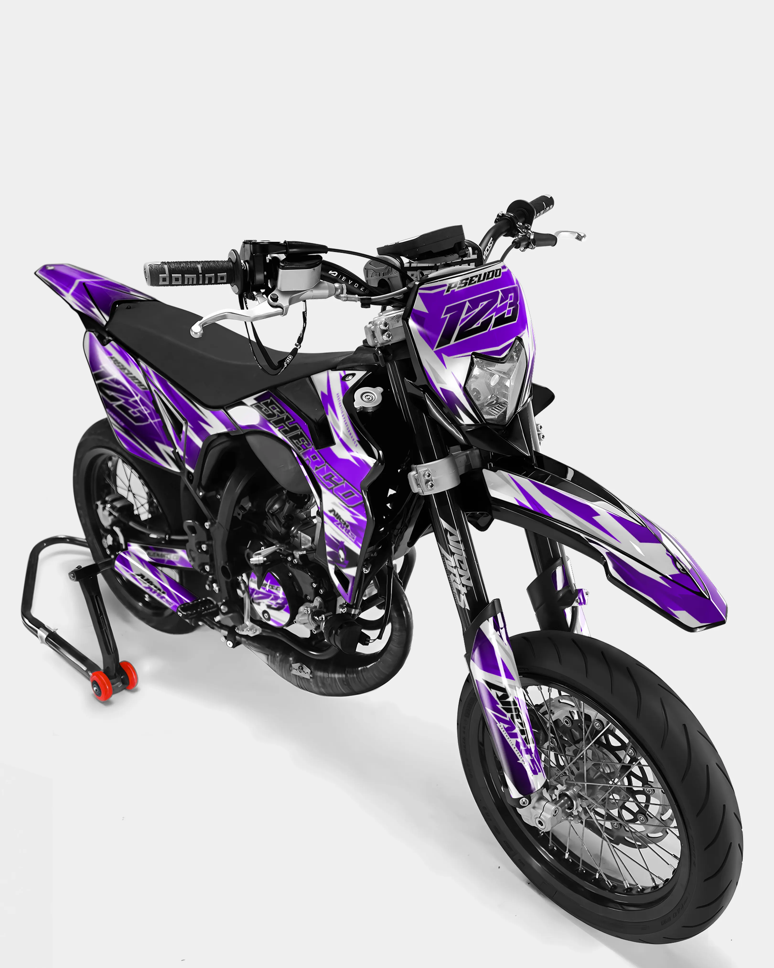 ONYX - Kit deco SHERCO 50cc - Violet - Image 2