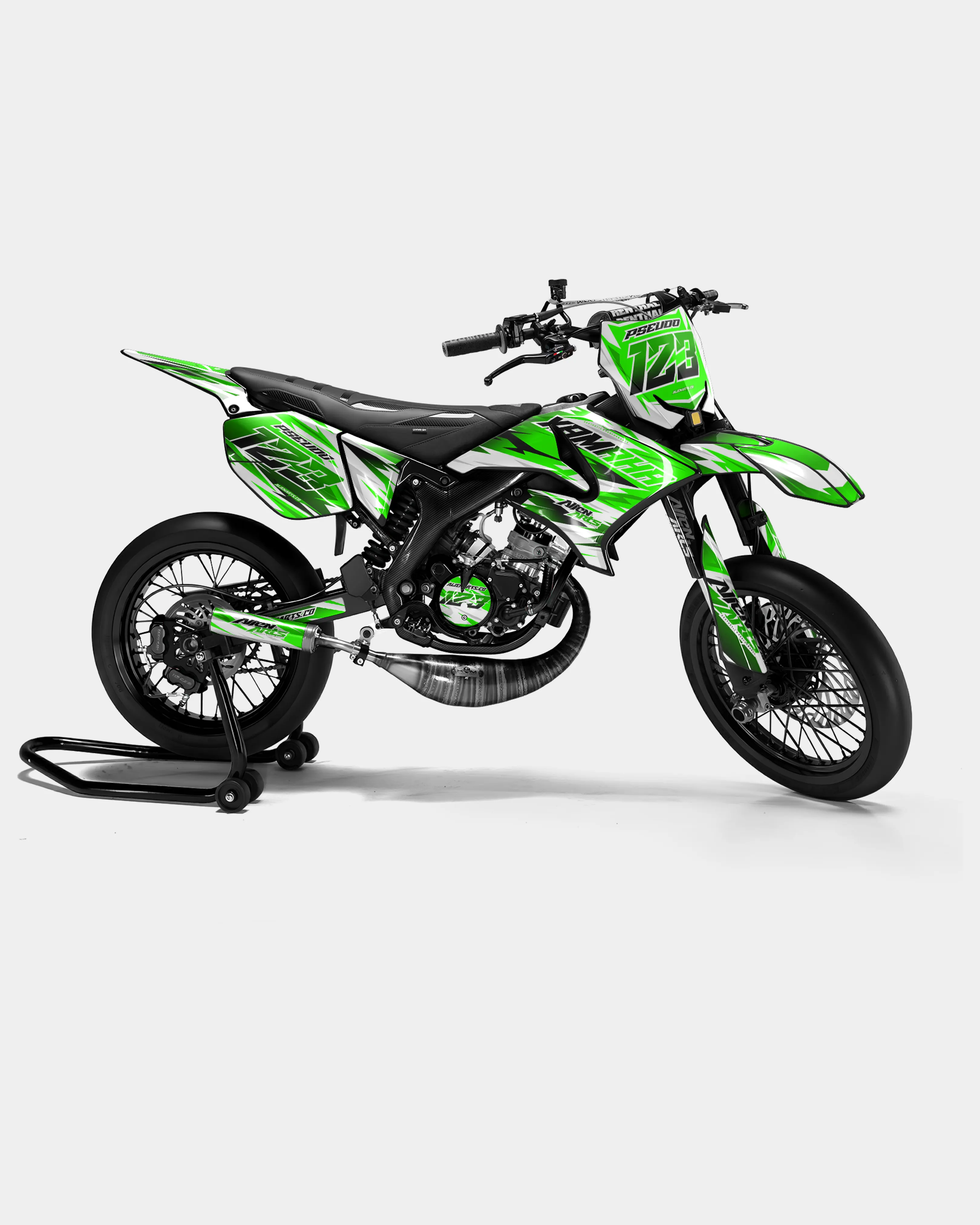 ONYX - Kit deco YAMAHA DT 50cc - Vert
