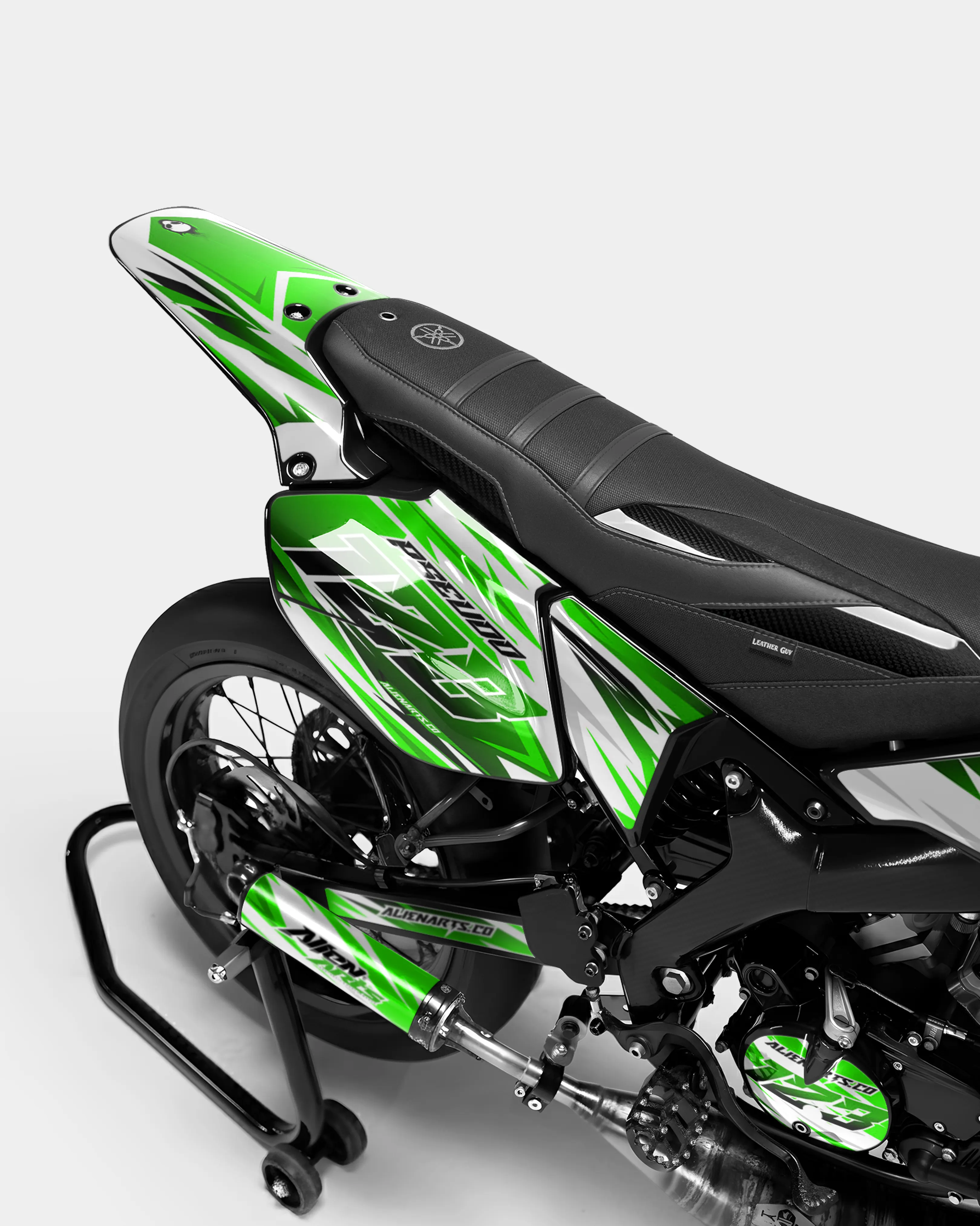 ONYX - Kit deco YAMAHA DT 50cc - Vert - Image 3