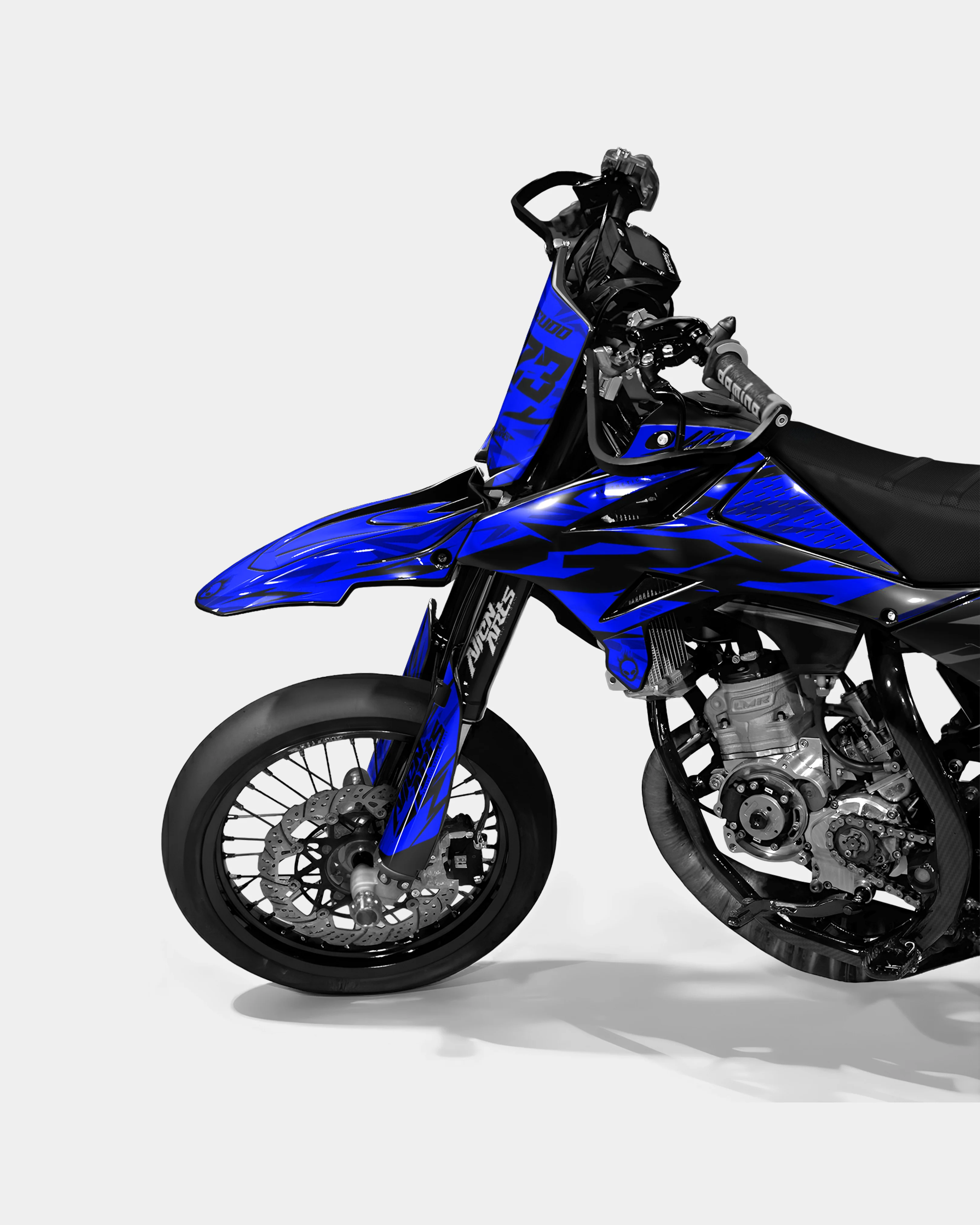 ORBIS - Kit deco BETA 50cc - Bleu Foncé - Image 2