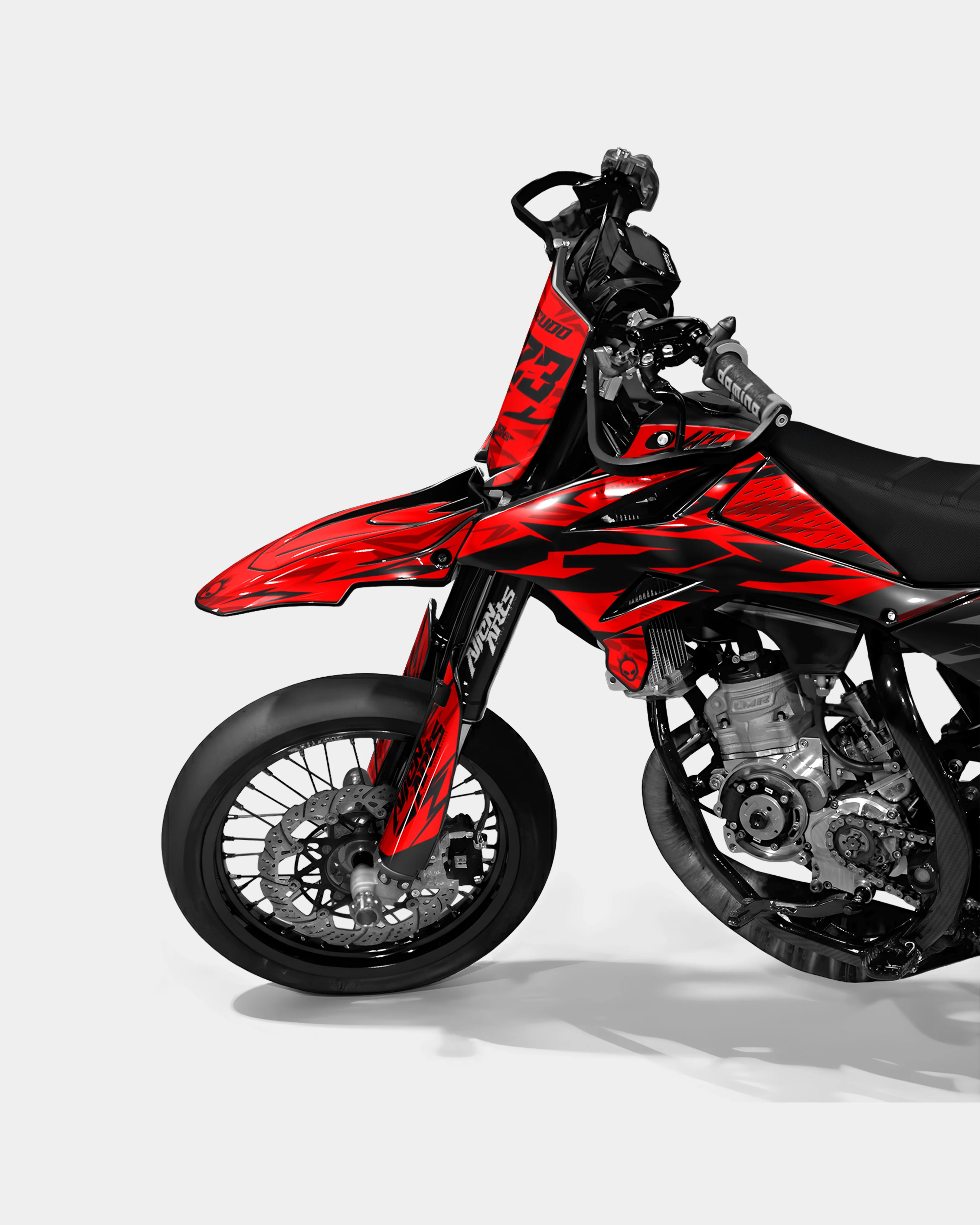 ORBIS - Kit deco BETA 50cc - Rouge - Image 2
