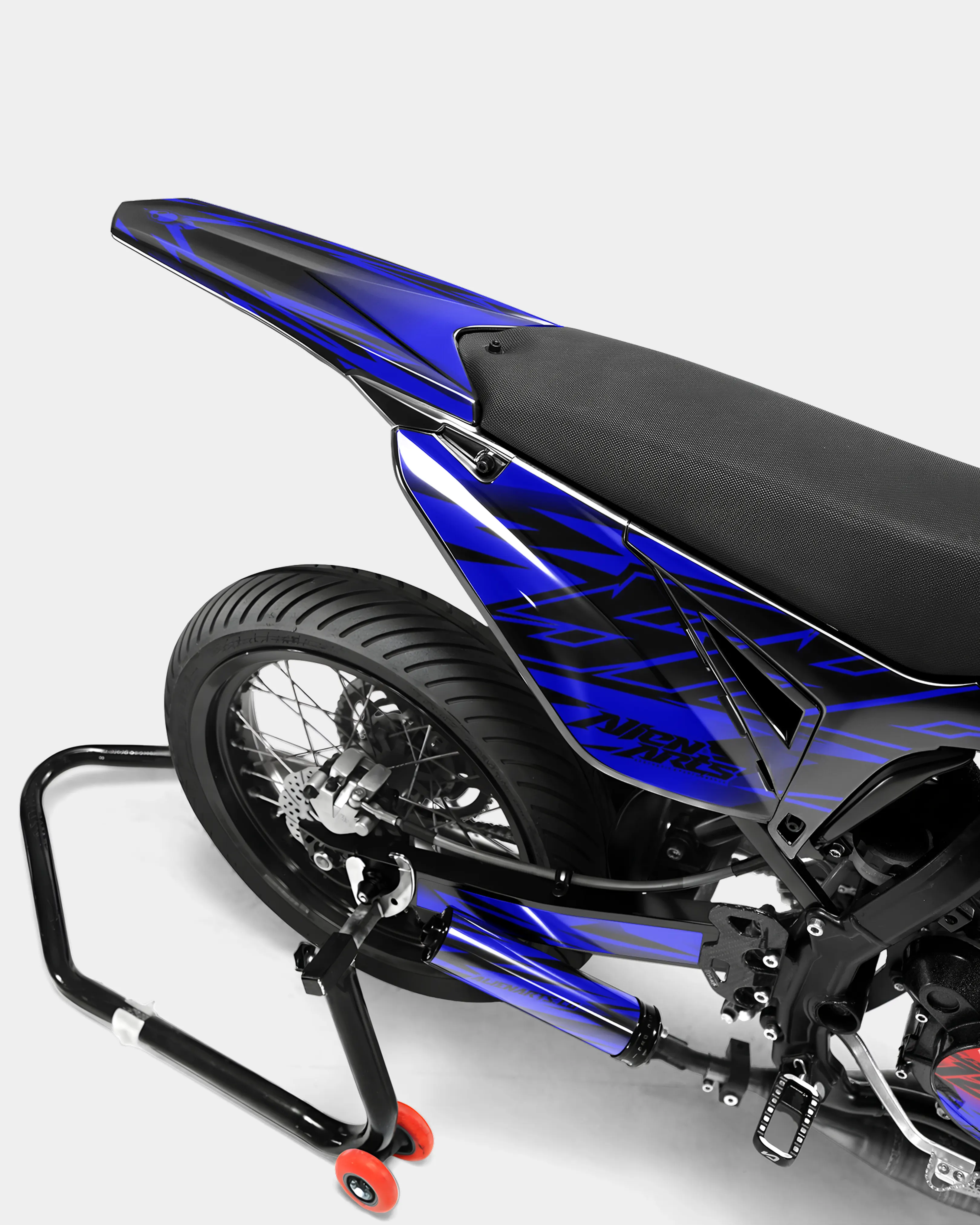 PAENO - Kit deco SHERCO 50cc - Rouge Bleu - Image 4