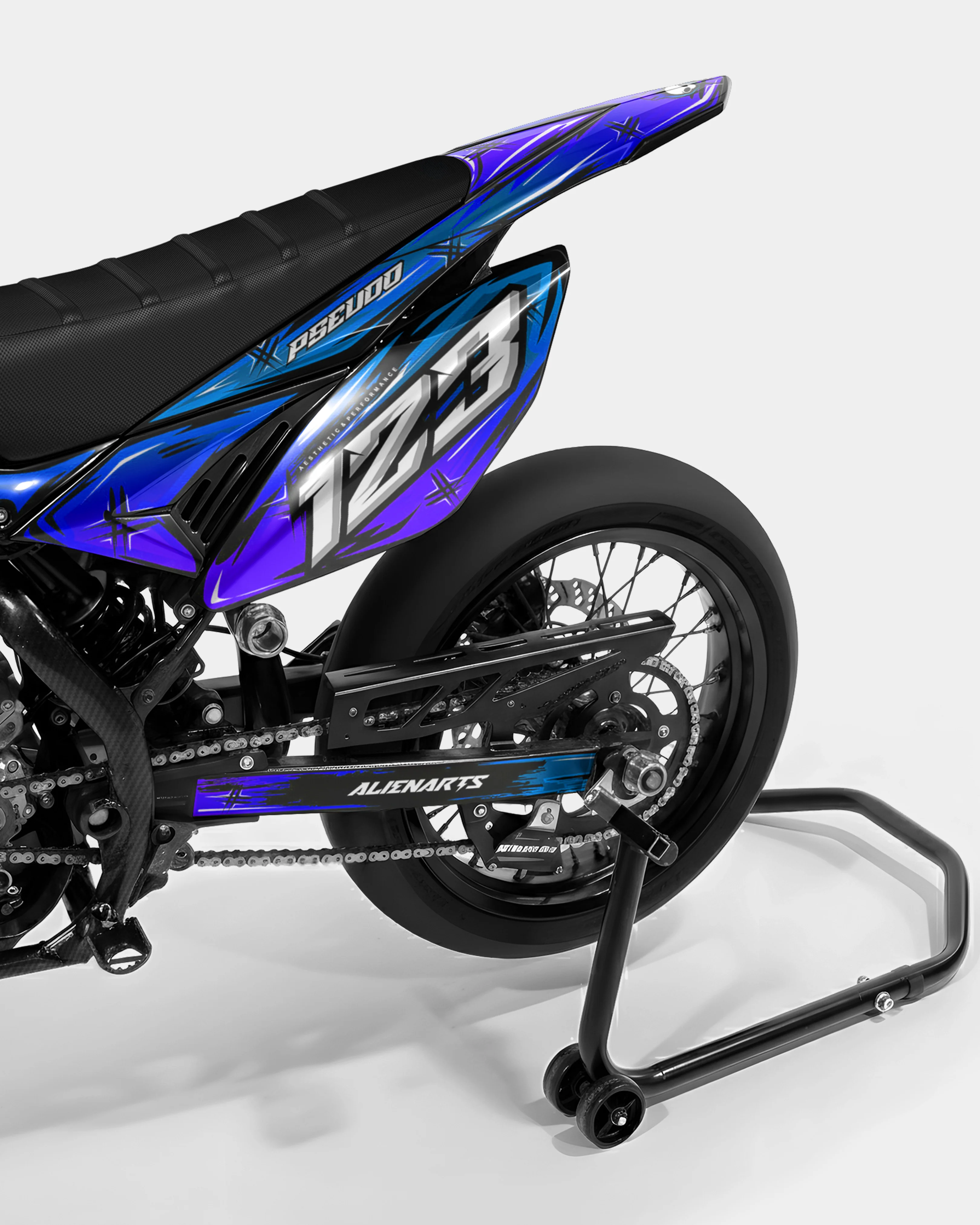 PAVO - Kit deco BETA 50cc - Bleu - Image 3