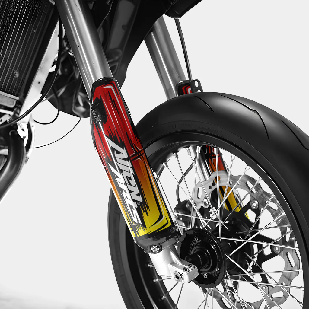 PAVO - Kit deco DERBI 50cc - Rouge Jaune - Image 4