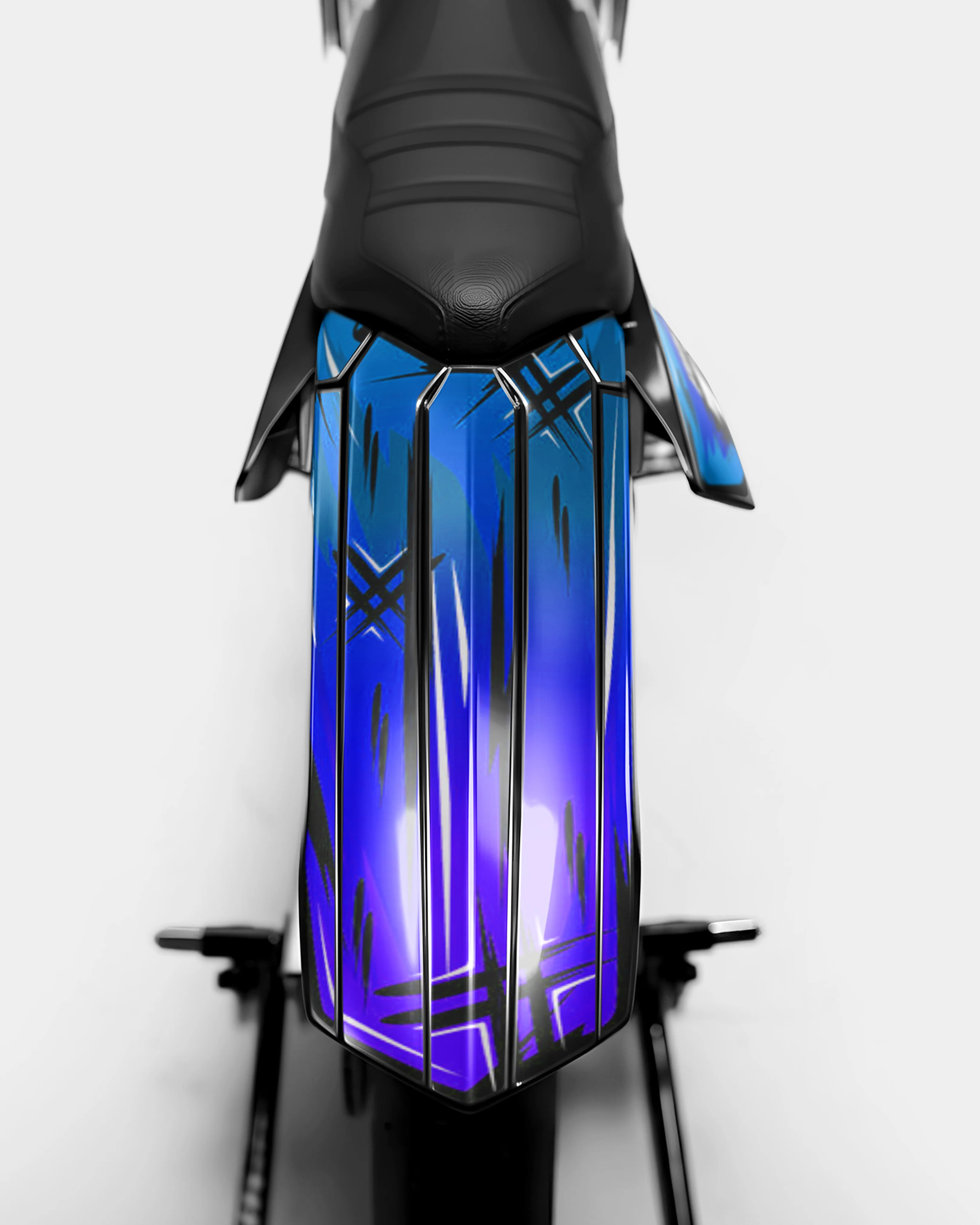 PAVO - Kit deco RIEJU 50cc - Bleu - Image 3