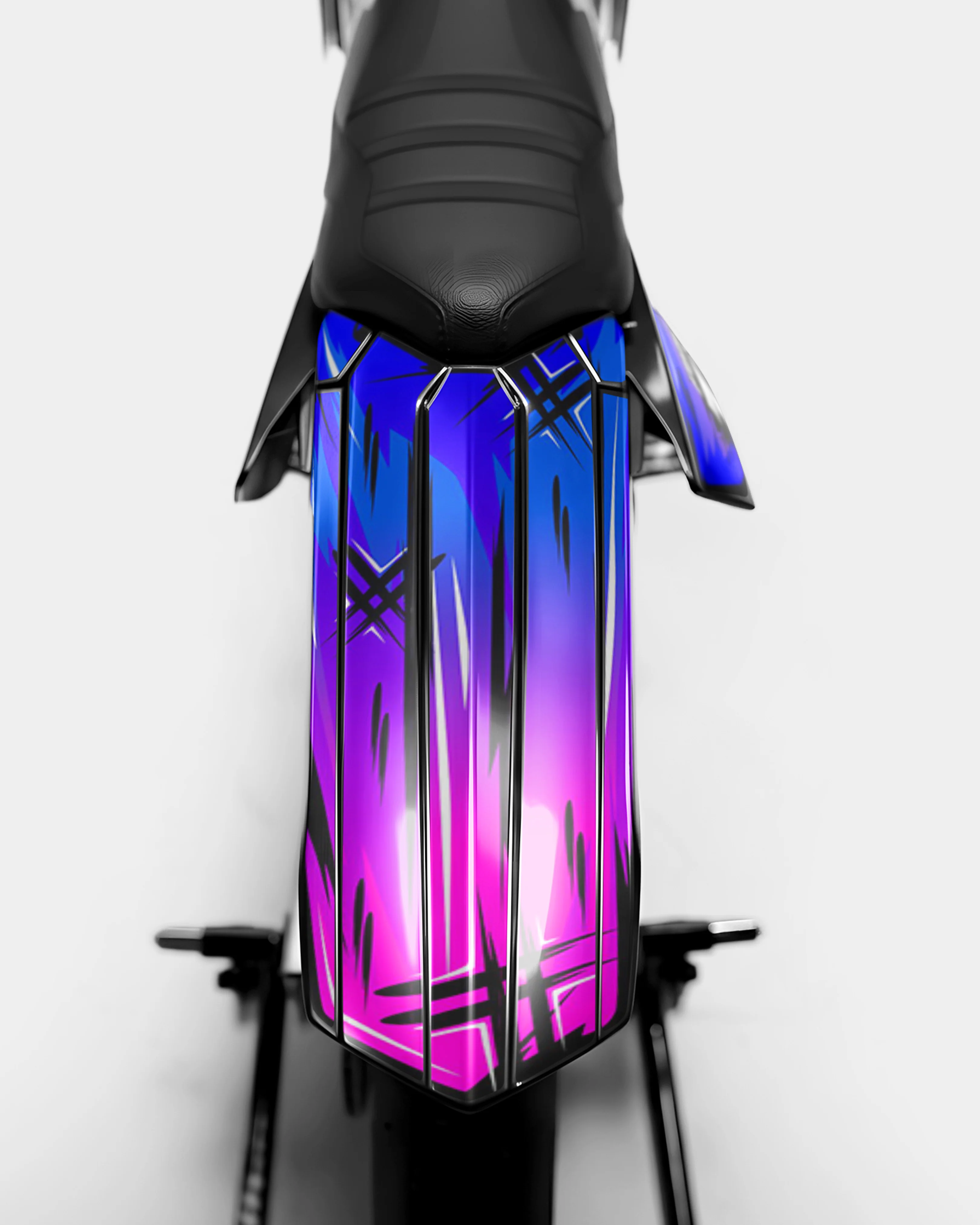 PAVO - Kit deco RIEJU 50cc - Bleu Rose - Image 3
