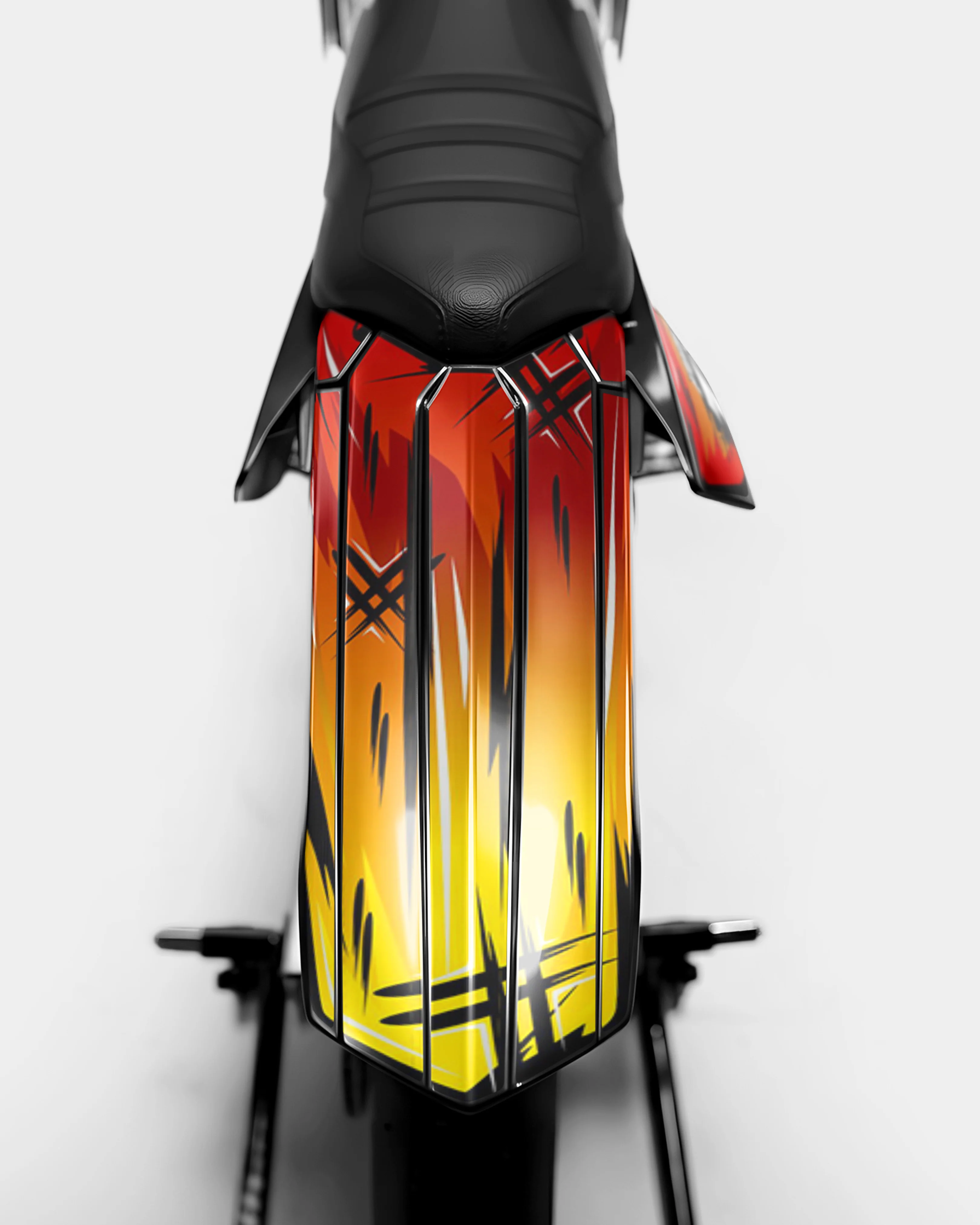 PAVO - Kit deco RIEJU 50cc - Rouge Jaune - Image 3