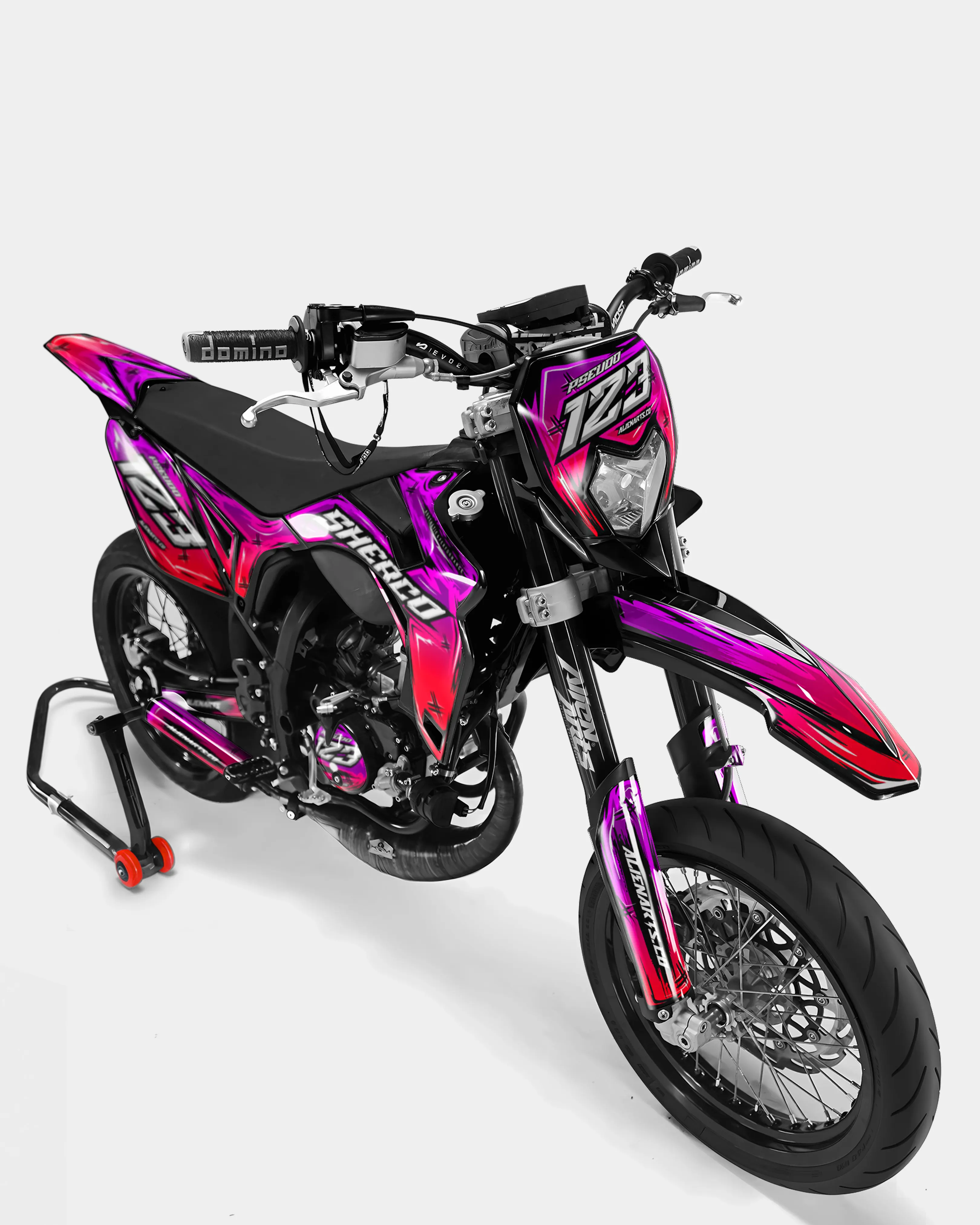 PAVO - Kit deco SHERCO 50cc - Rose - Image 2
