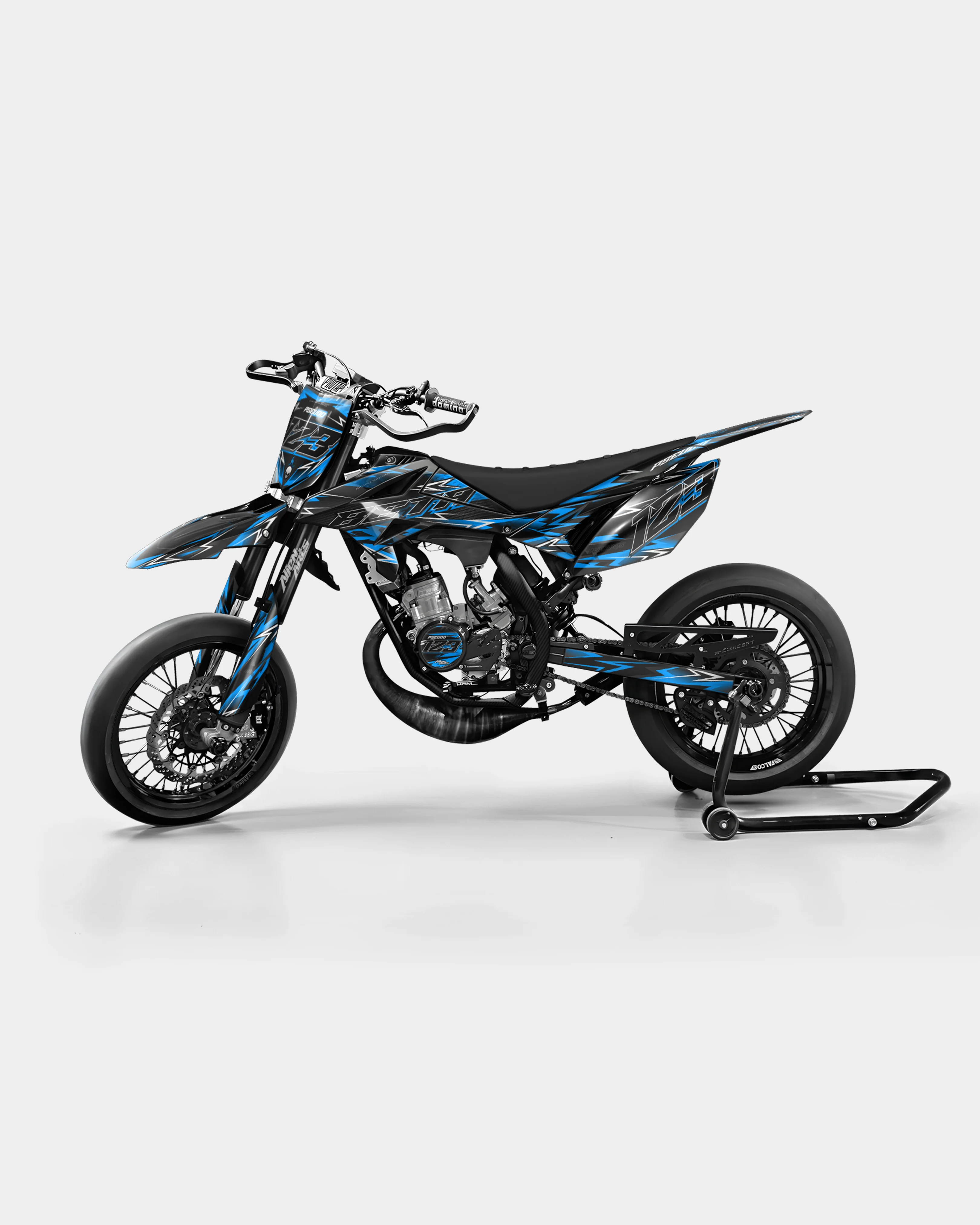 PIQUE - Kit deco BETA 50cc - Bleu
