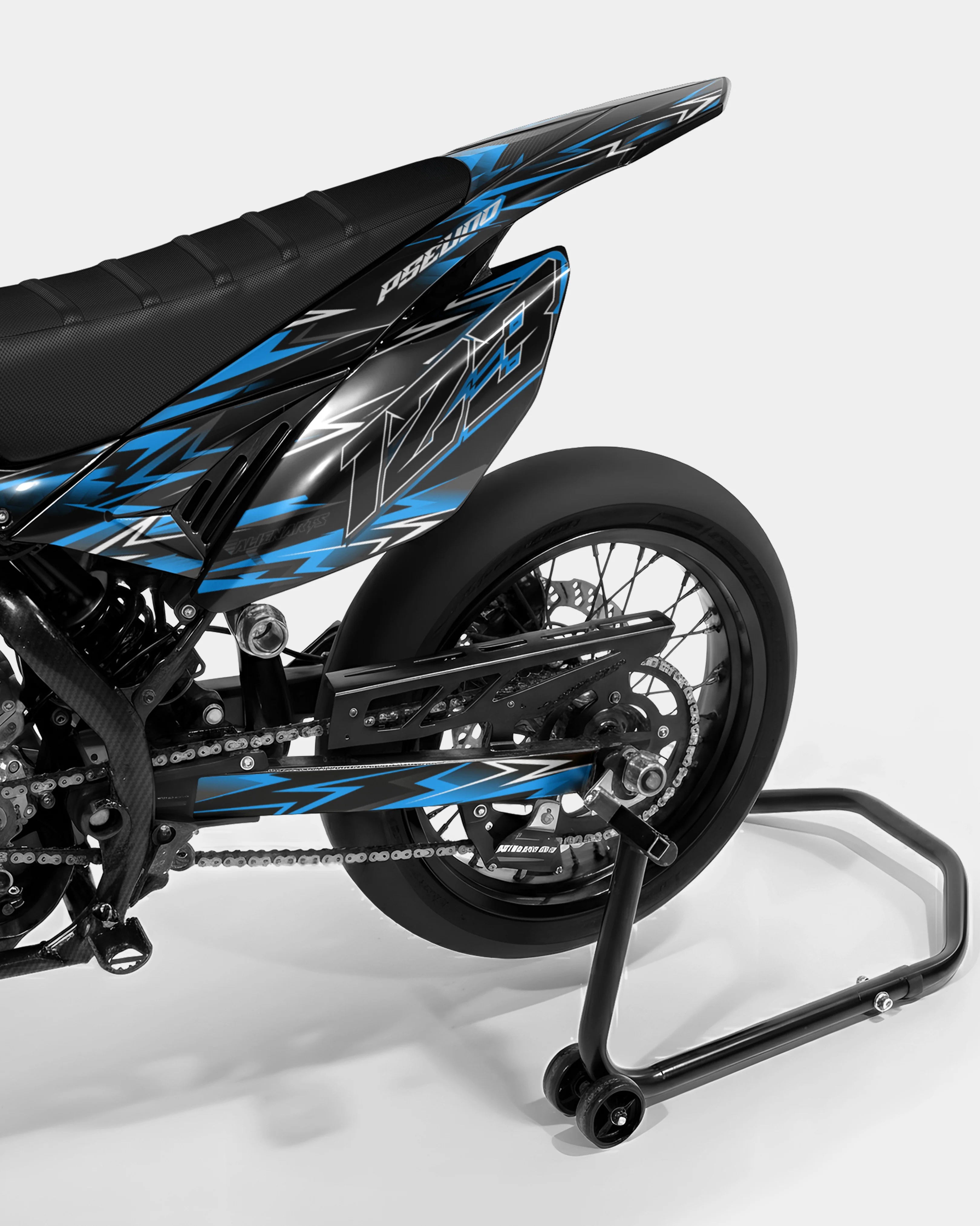 PIQUE - Kit deco BETA 50cc - Bleu - Image 3