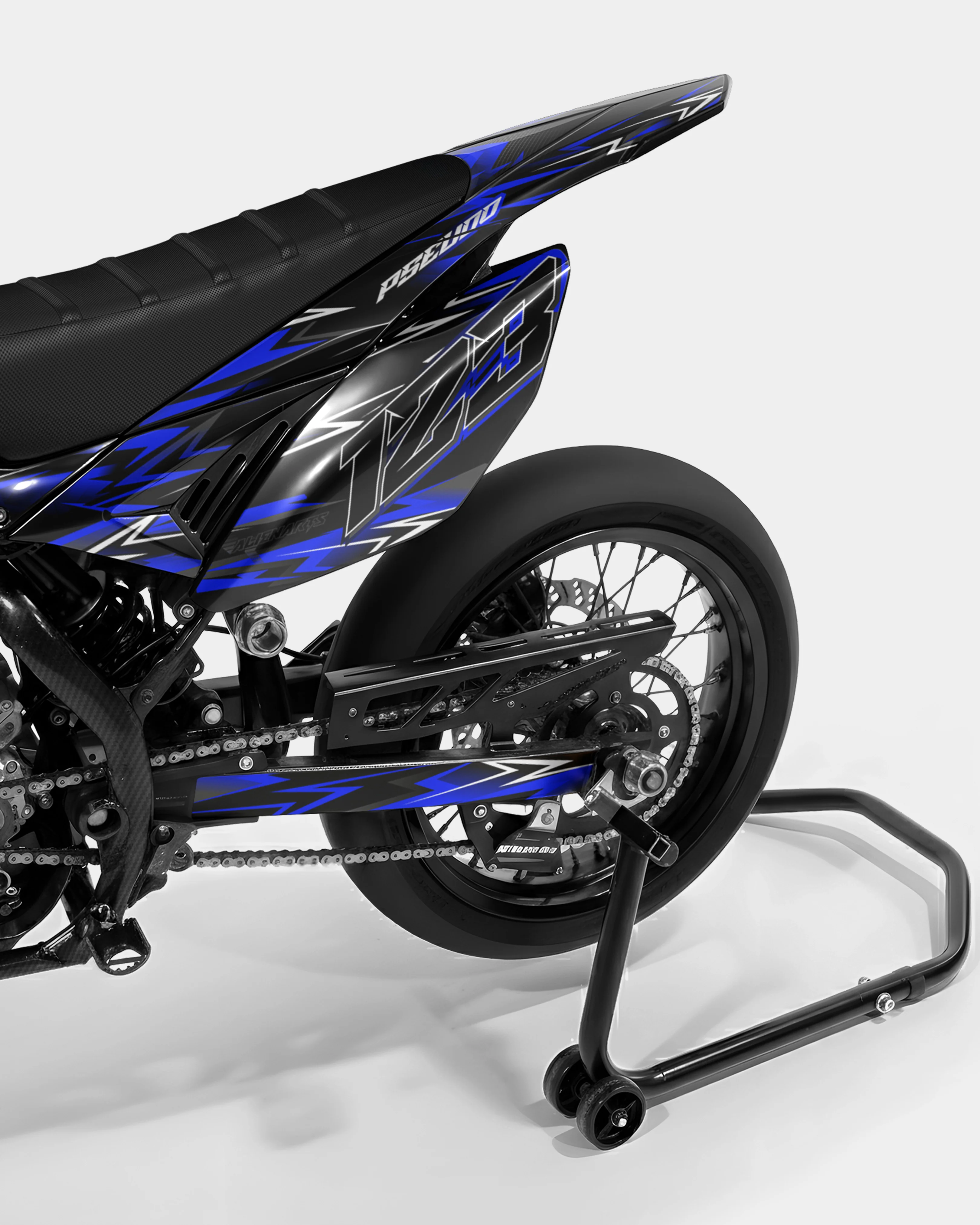 PIQUE - Kit deco BETA 50cc - Bleu Foncé - Image 3