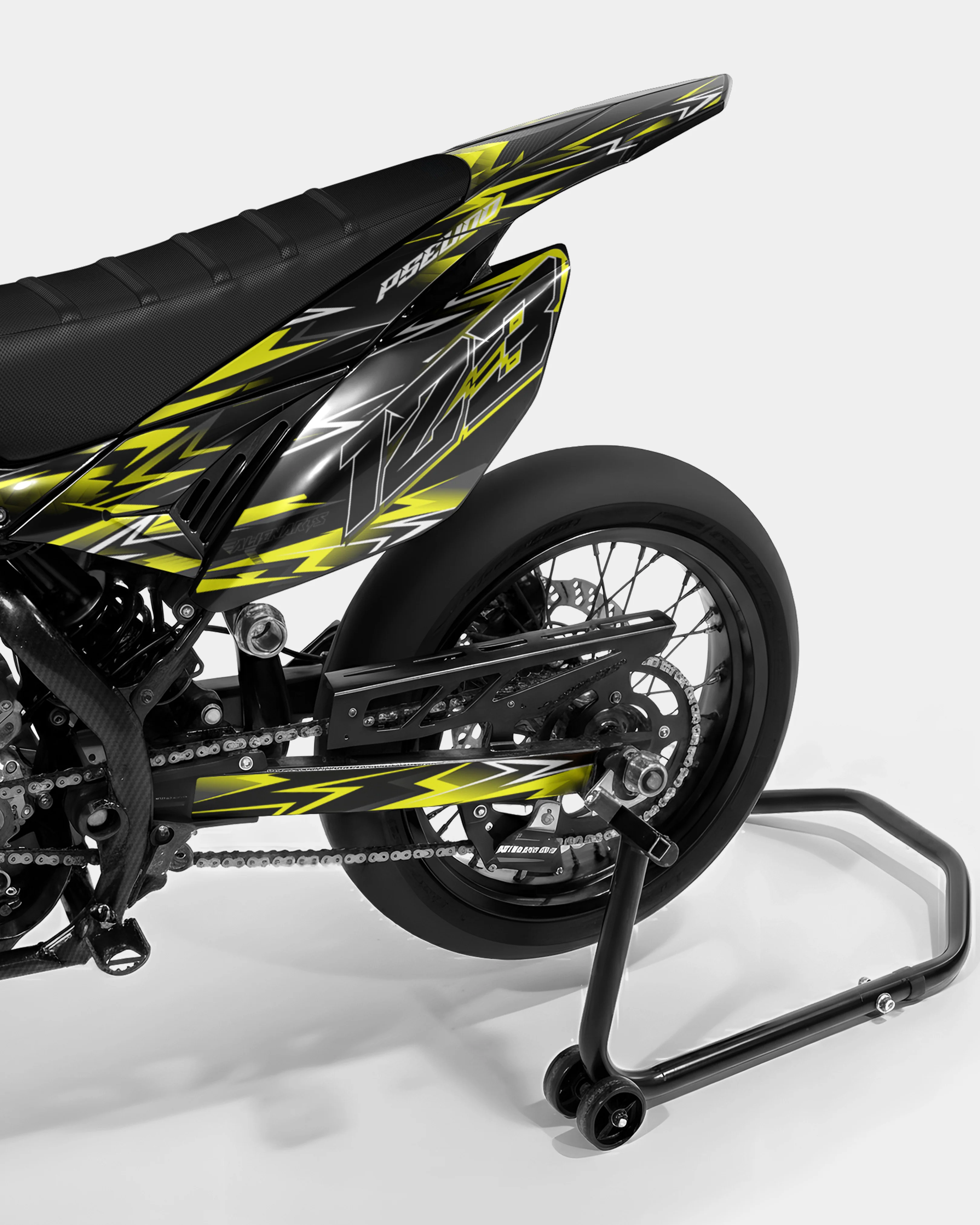 PIQUE - Kit deco BETA 50cc - Jaune - Image 3