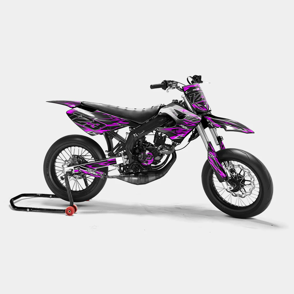PIQUE - Kit deco DERBI 50cc - Rose