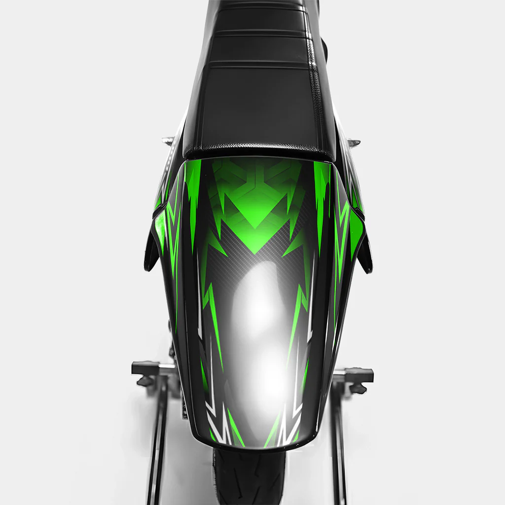PIQUE - Kit deco DERBI 50cc - Vert - Image 3