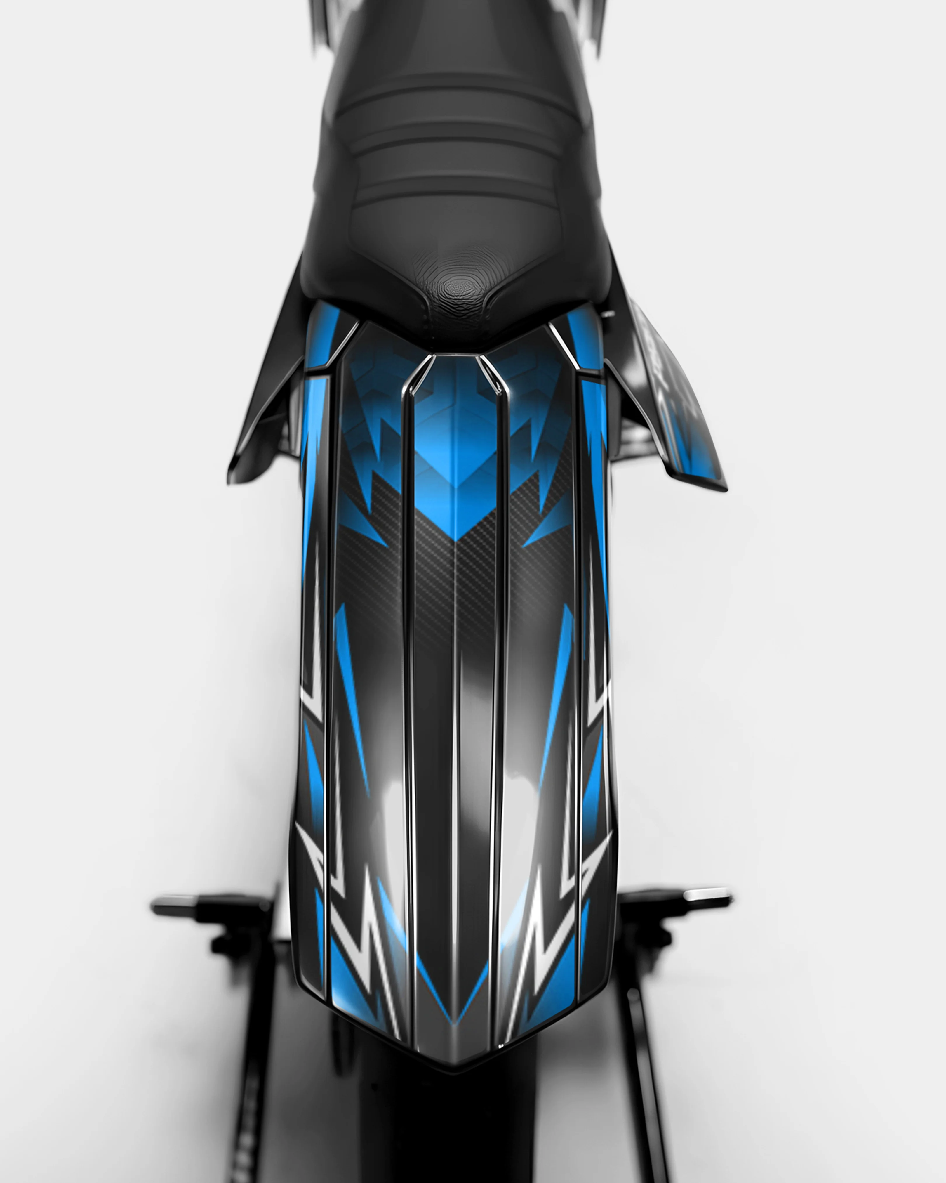 PIQUE - Kit deco RIEJU 50cc - Bleu - Image 3