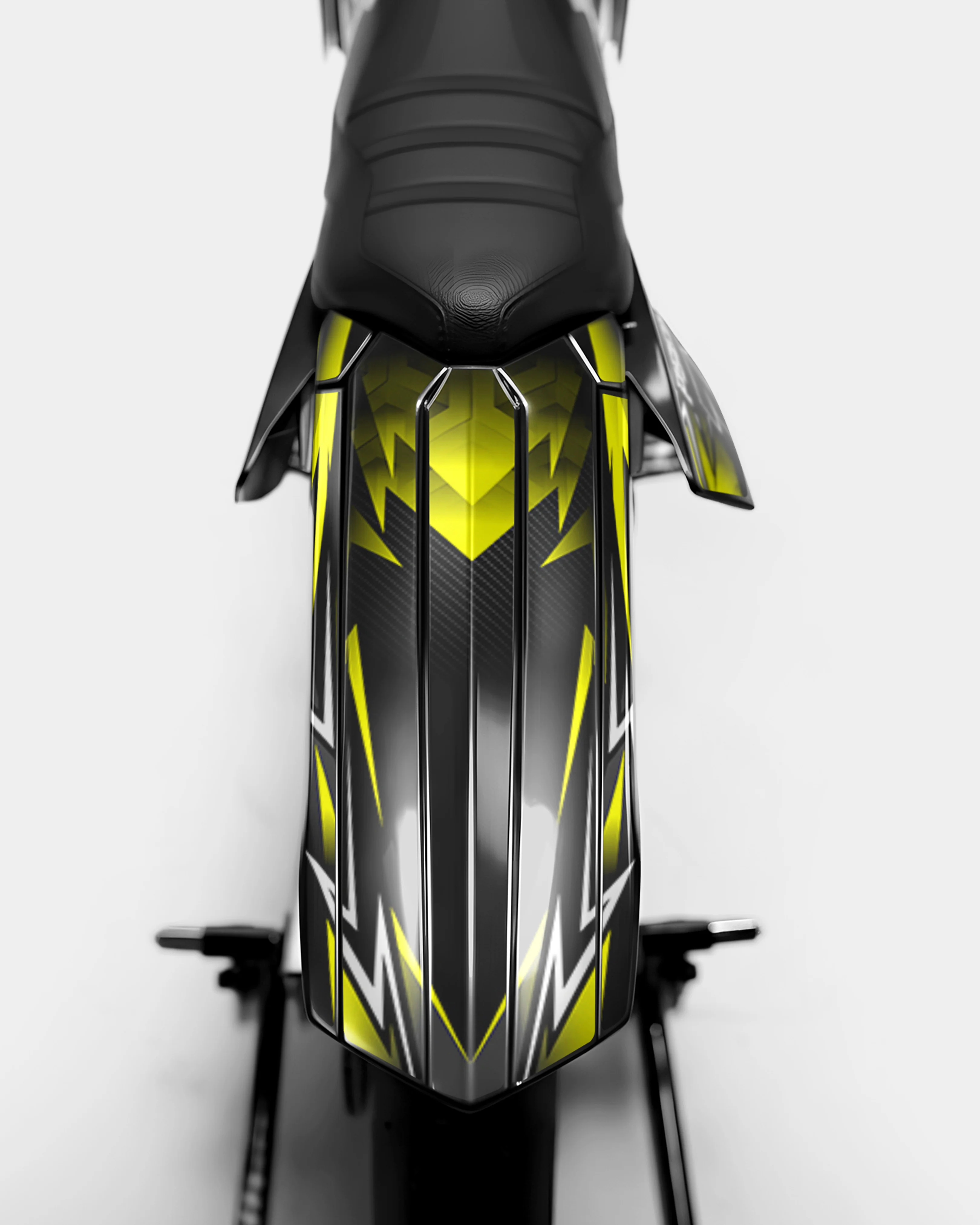 PIQUE - Kit deco RIEJU 50cc - Jaune - Image 3