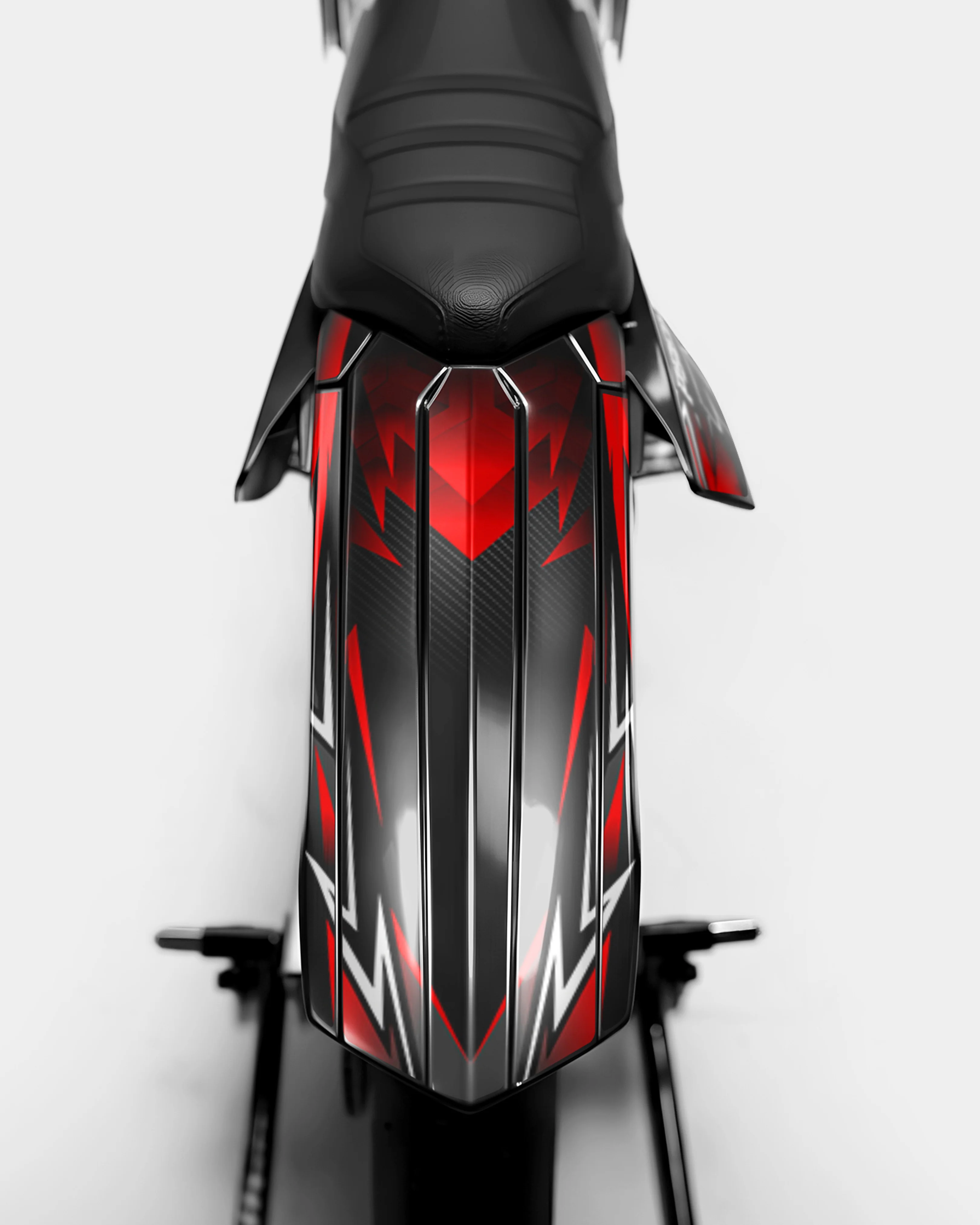 PIQUE - Kit deco RIEJU 50cc - Rouge - Image 3