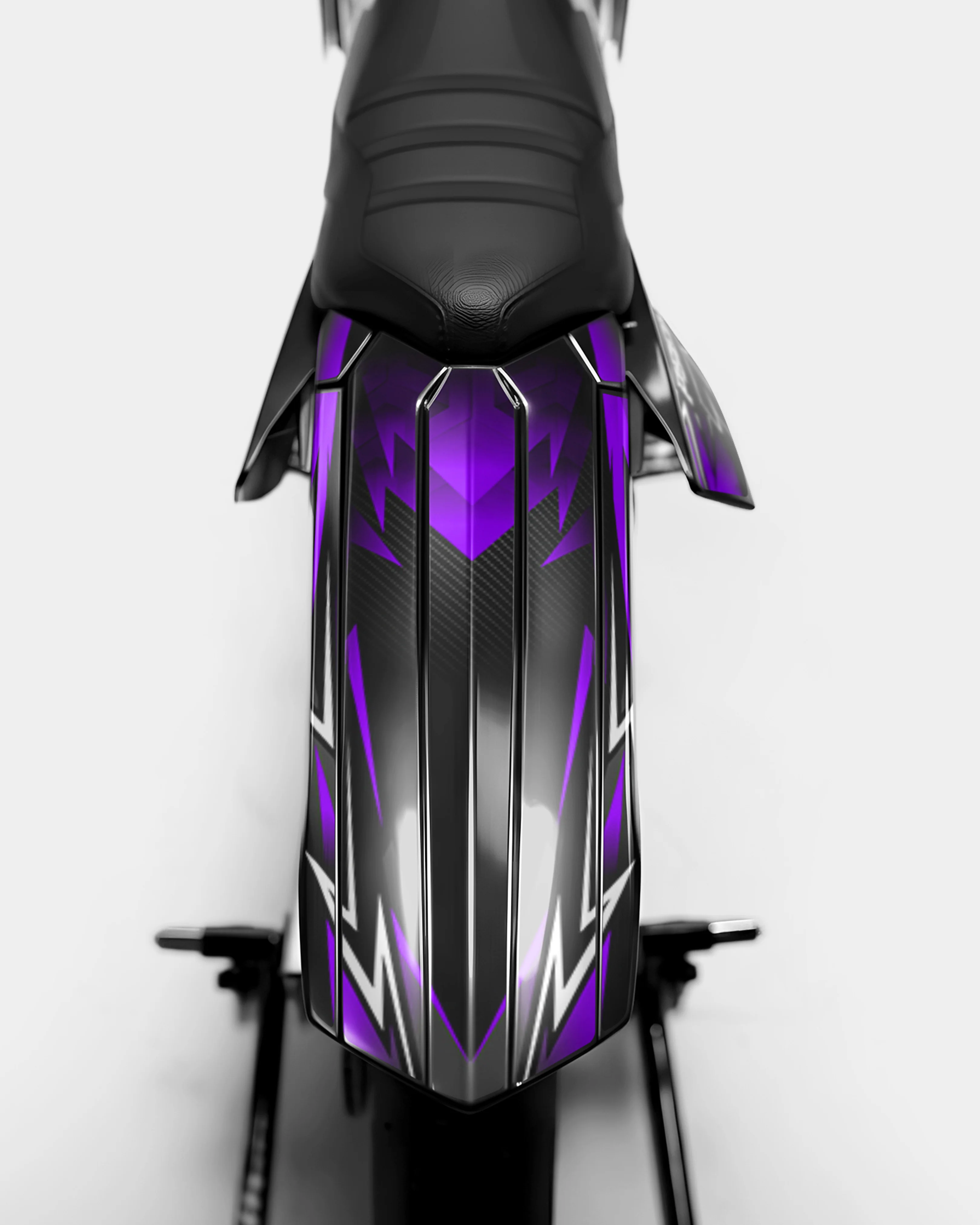 PIQUE - Kit deco RIEJU 50cc - Violet - Image 3