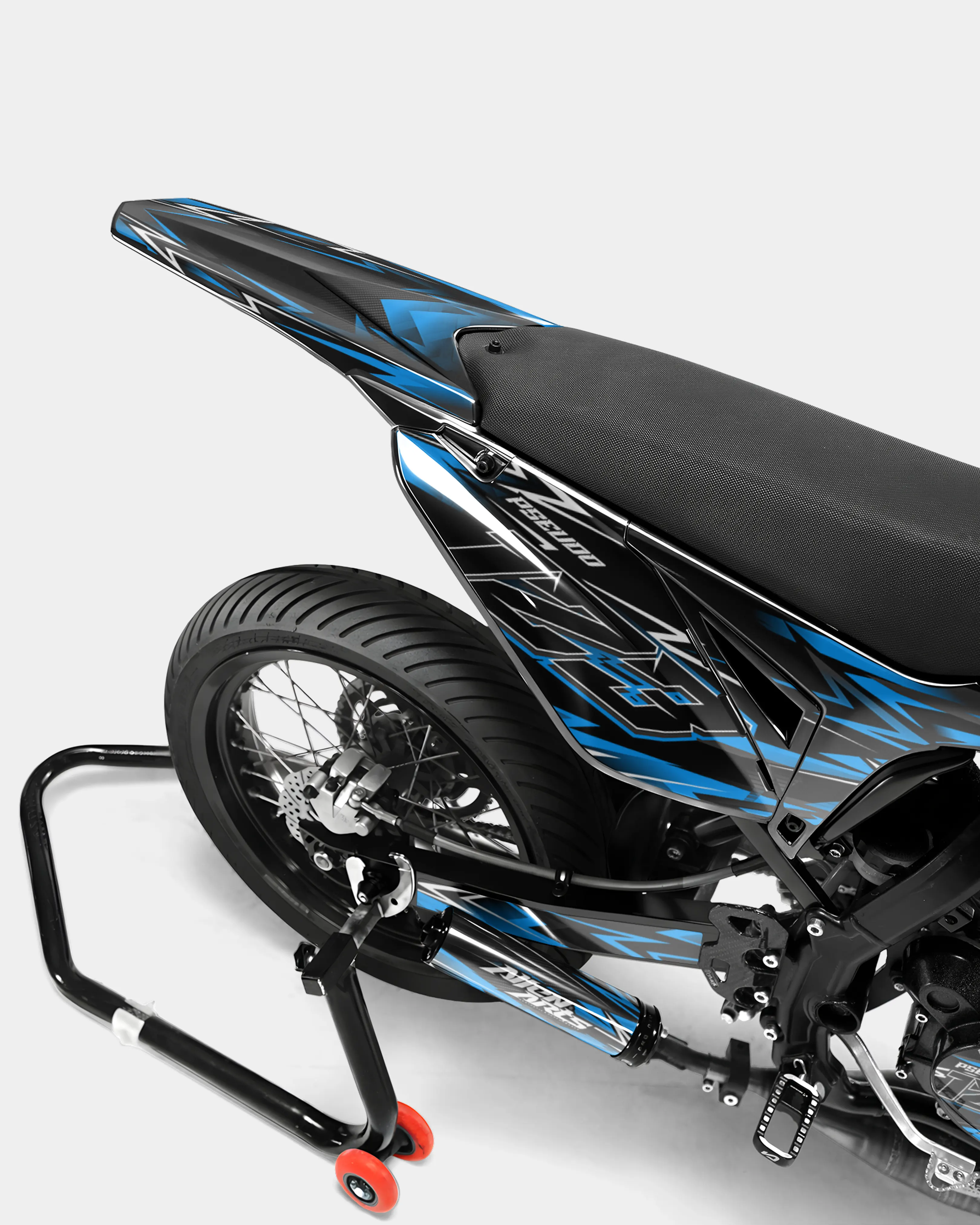 PIQUE - Kit deco SHERCO 50cc - Bleu - Image 4