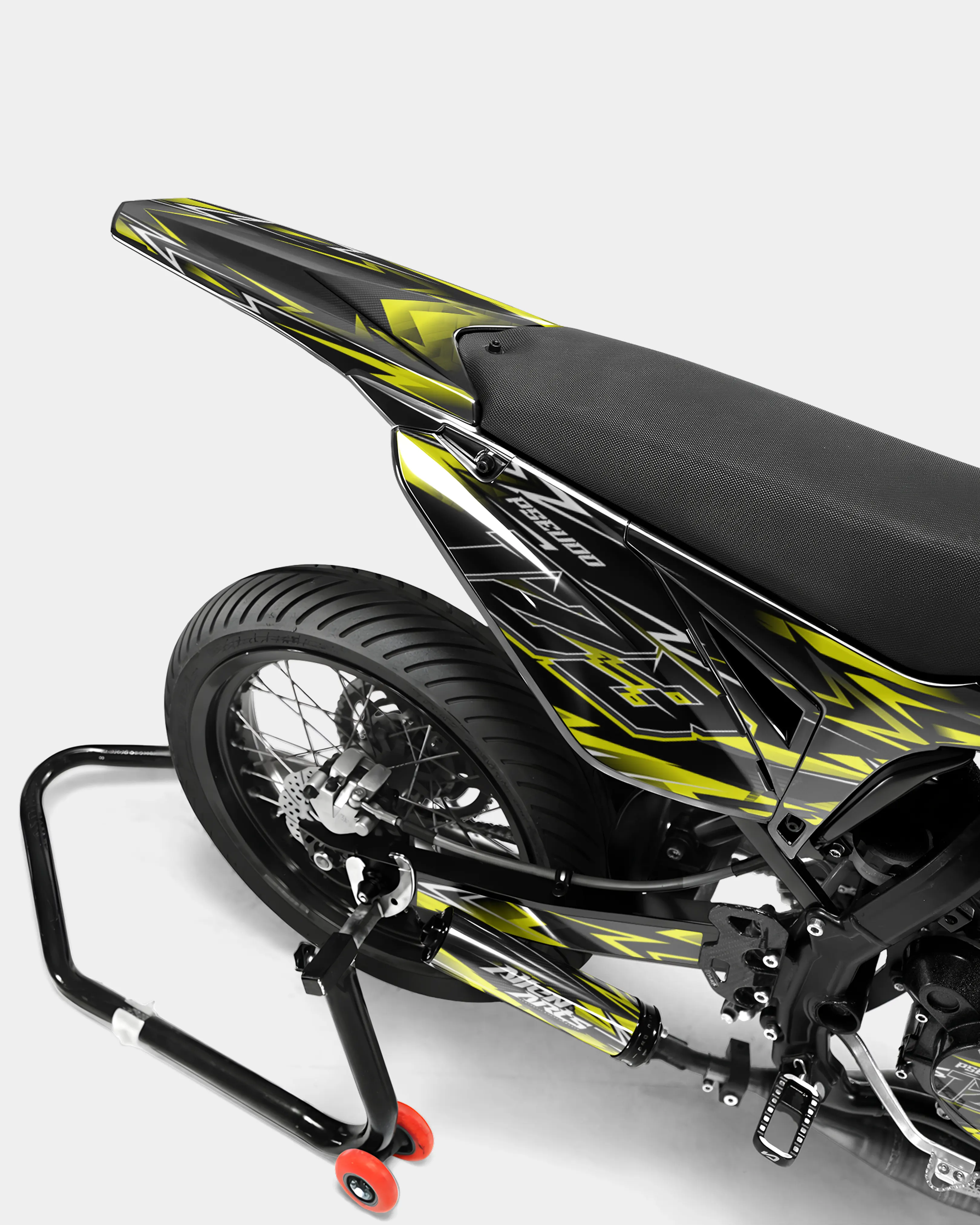 PIQUE - Kit deco SHERCO 50cc - Jaune - Image 4