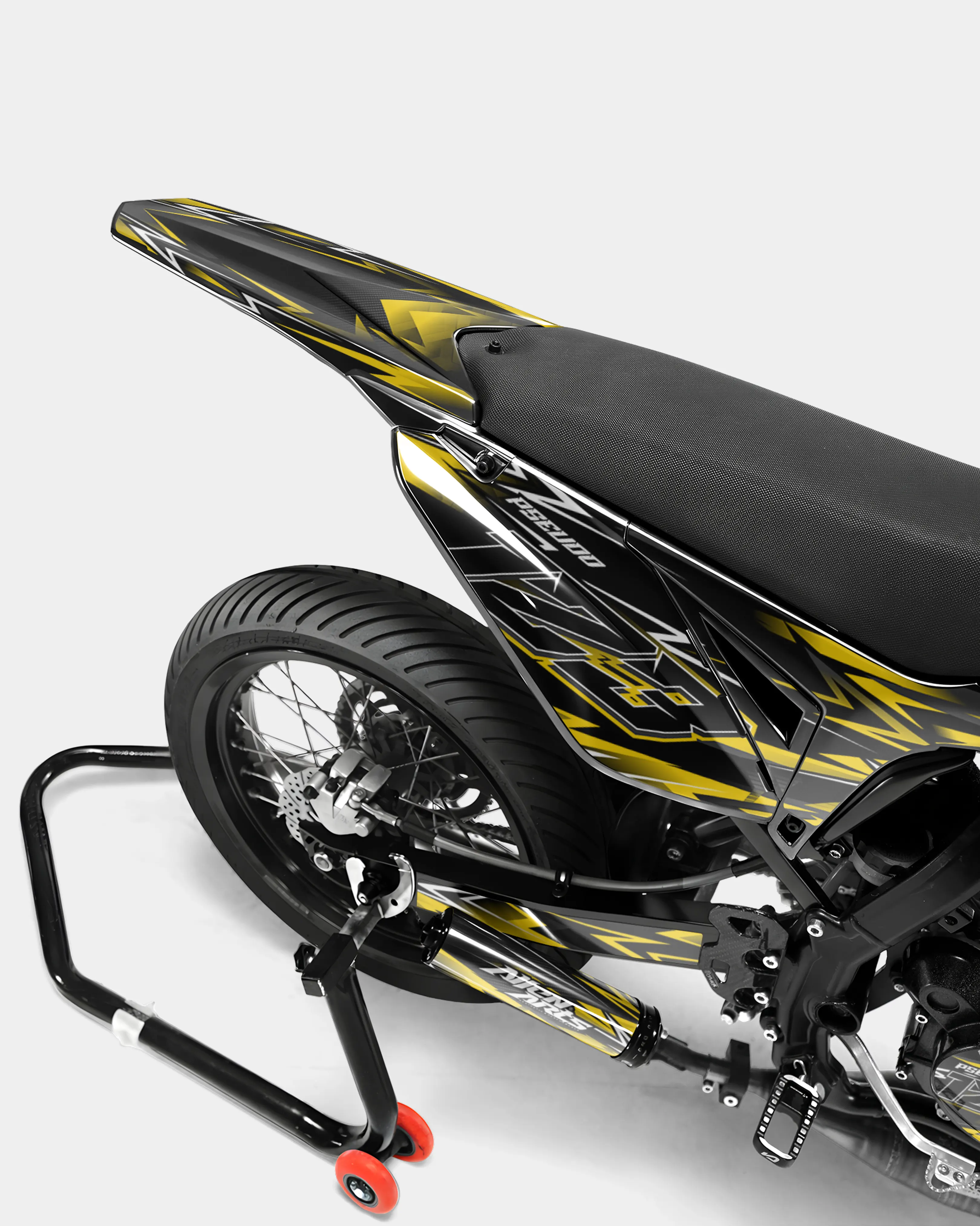 PIQUE - Kit deco SHERCO 50cc - Jaune foncé - Image 4