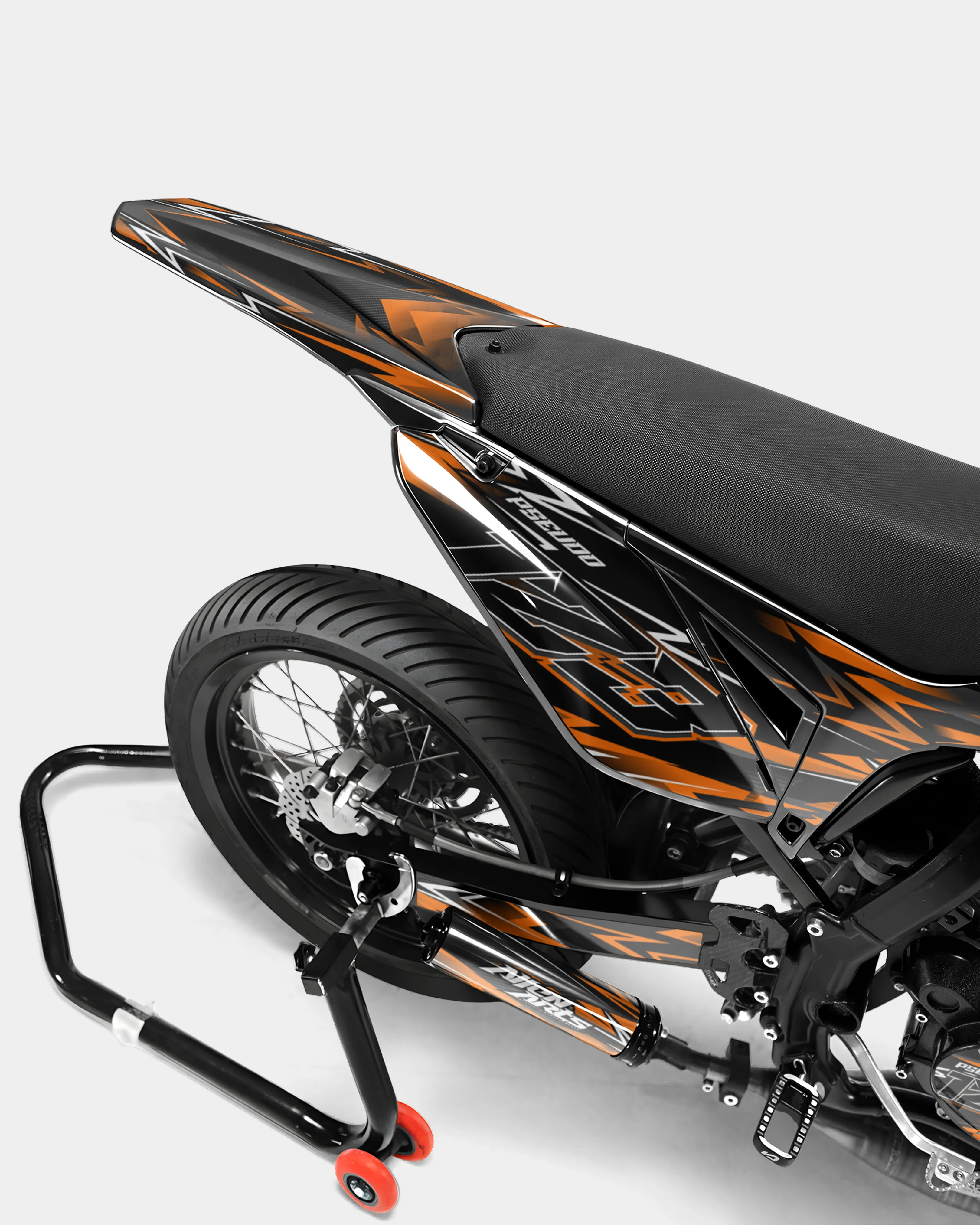 PIQUE - Kit deco SHERCO 50cc - Orange - Image 4