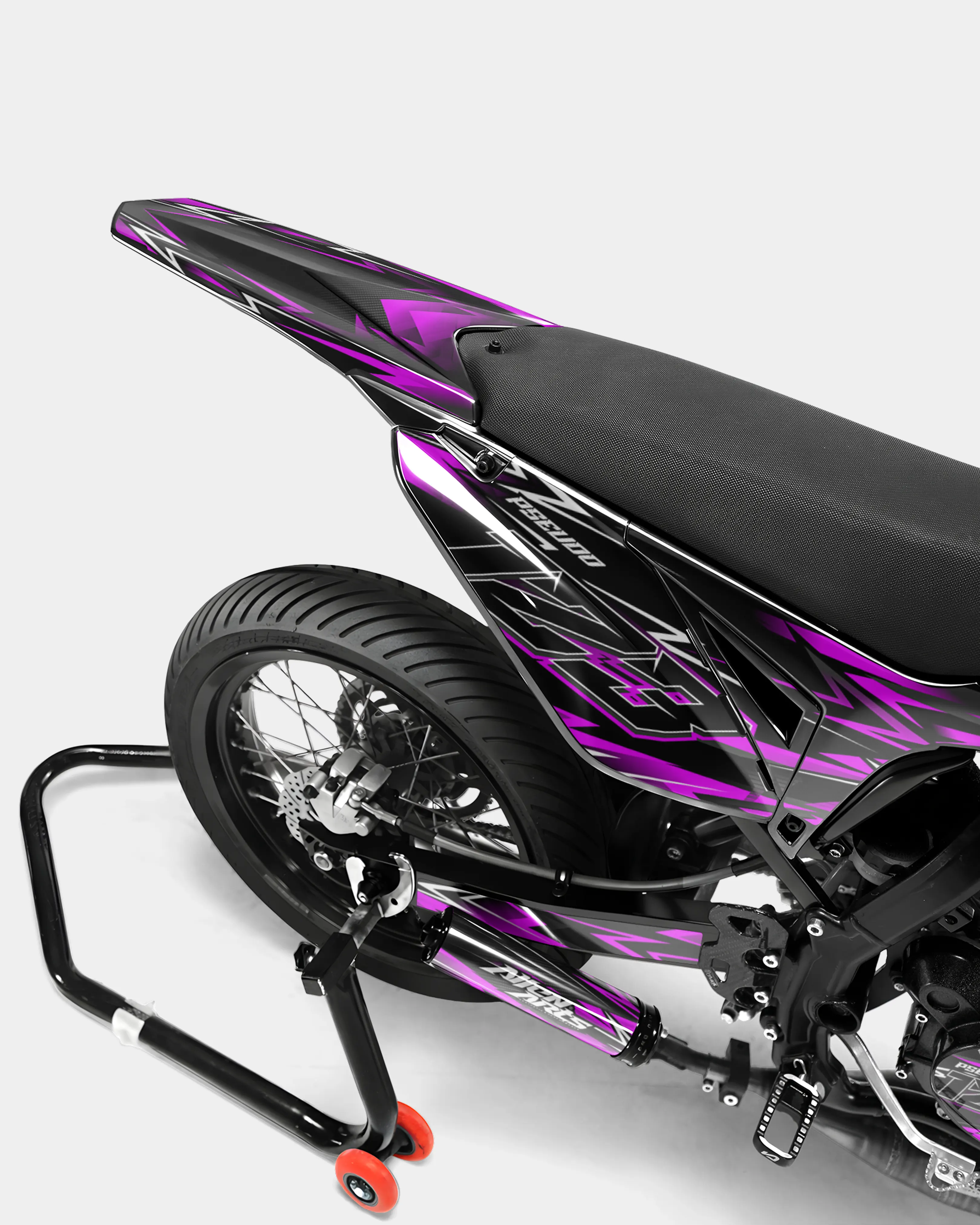 PIQUE - Kit deco SHERCO 50cc - Rose - Image 4