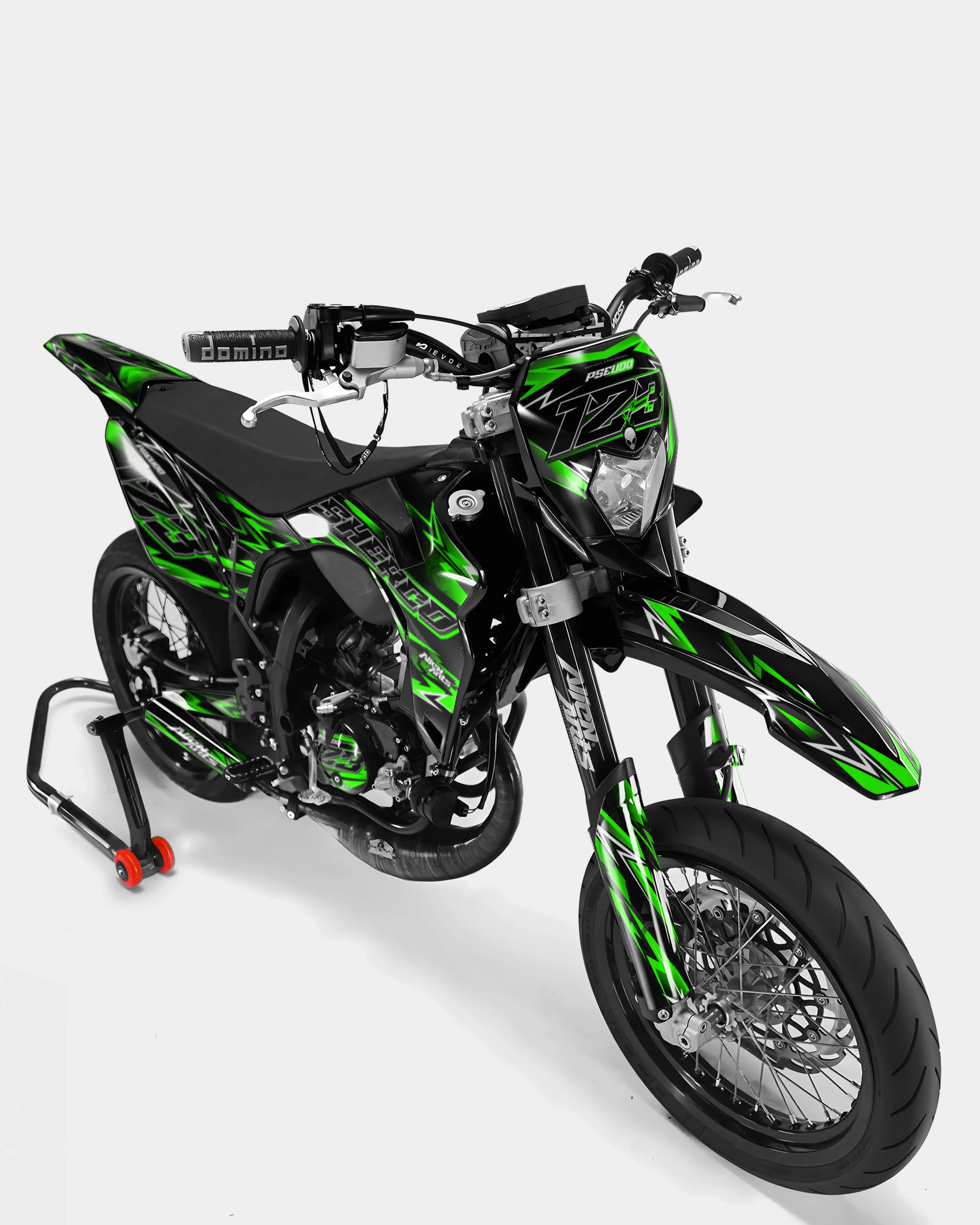 PIQUE - Kit deco SHERCO 50cc - Vert - Image 2