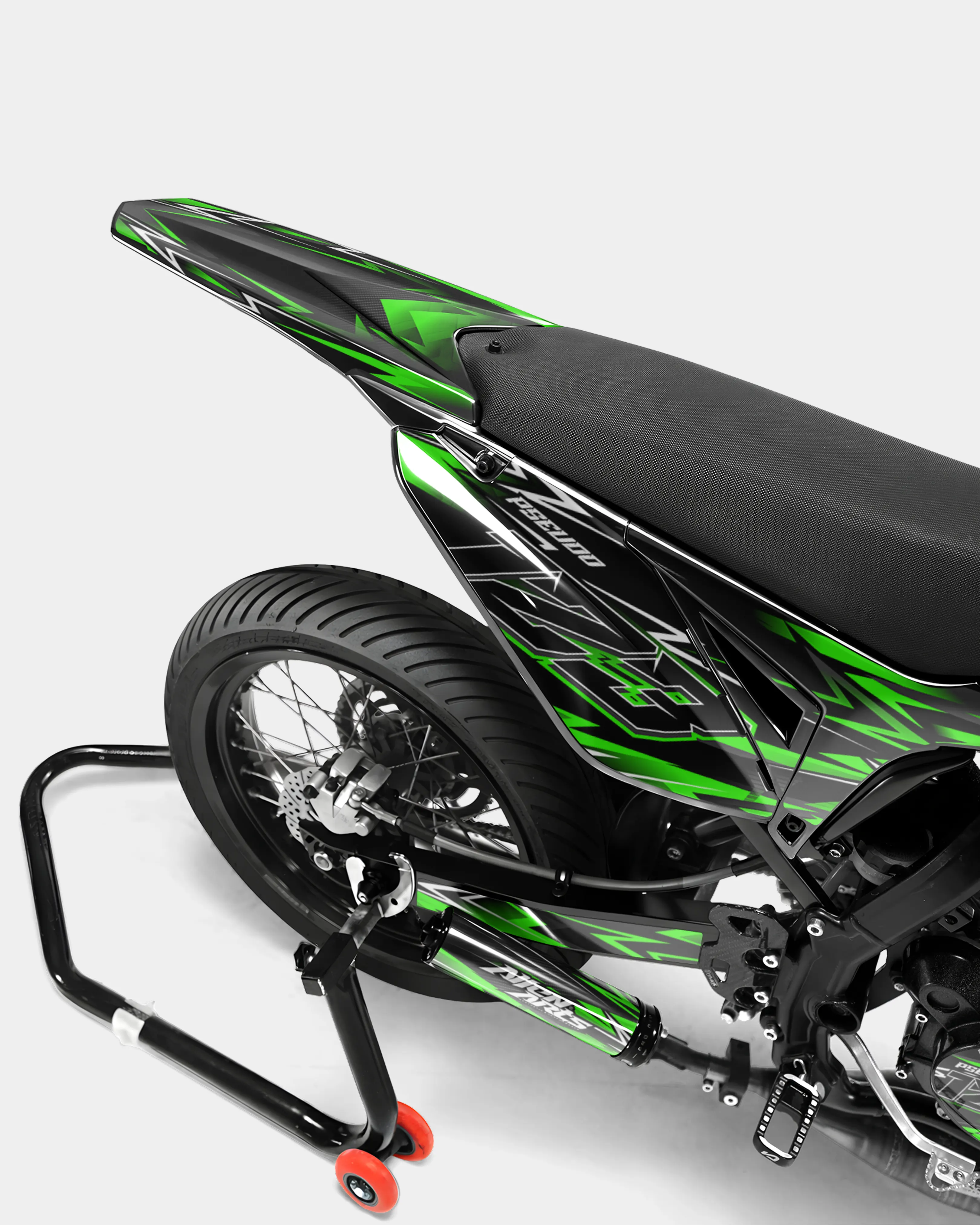 PIQUE - Kit deco SHERCO 50cc - Vert - Image 4