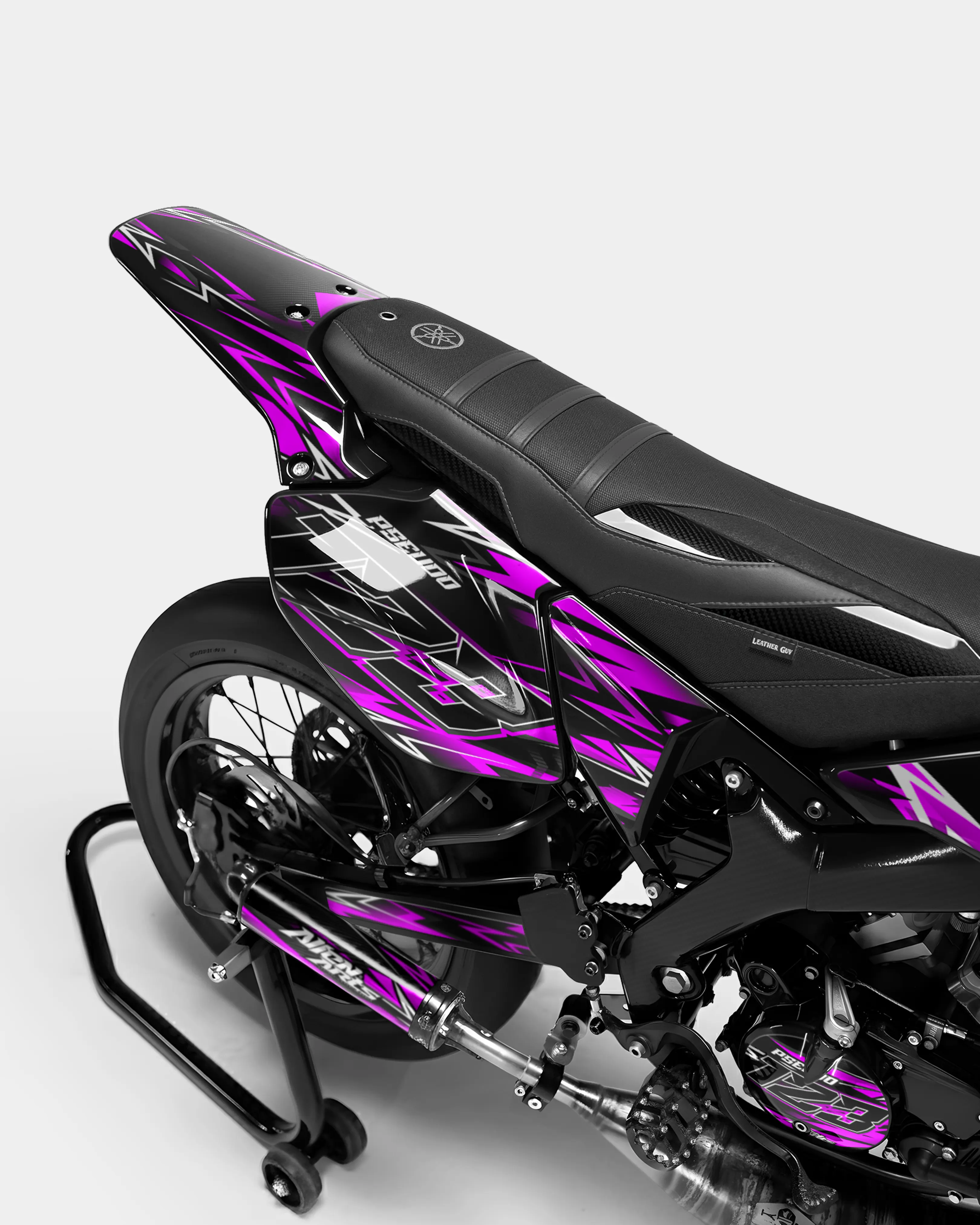 PIQUE - Kit deco YAMAHA DT 50cc - Rose - Image 3