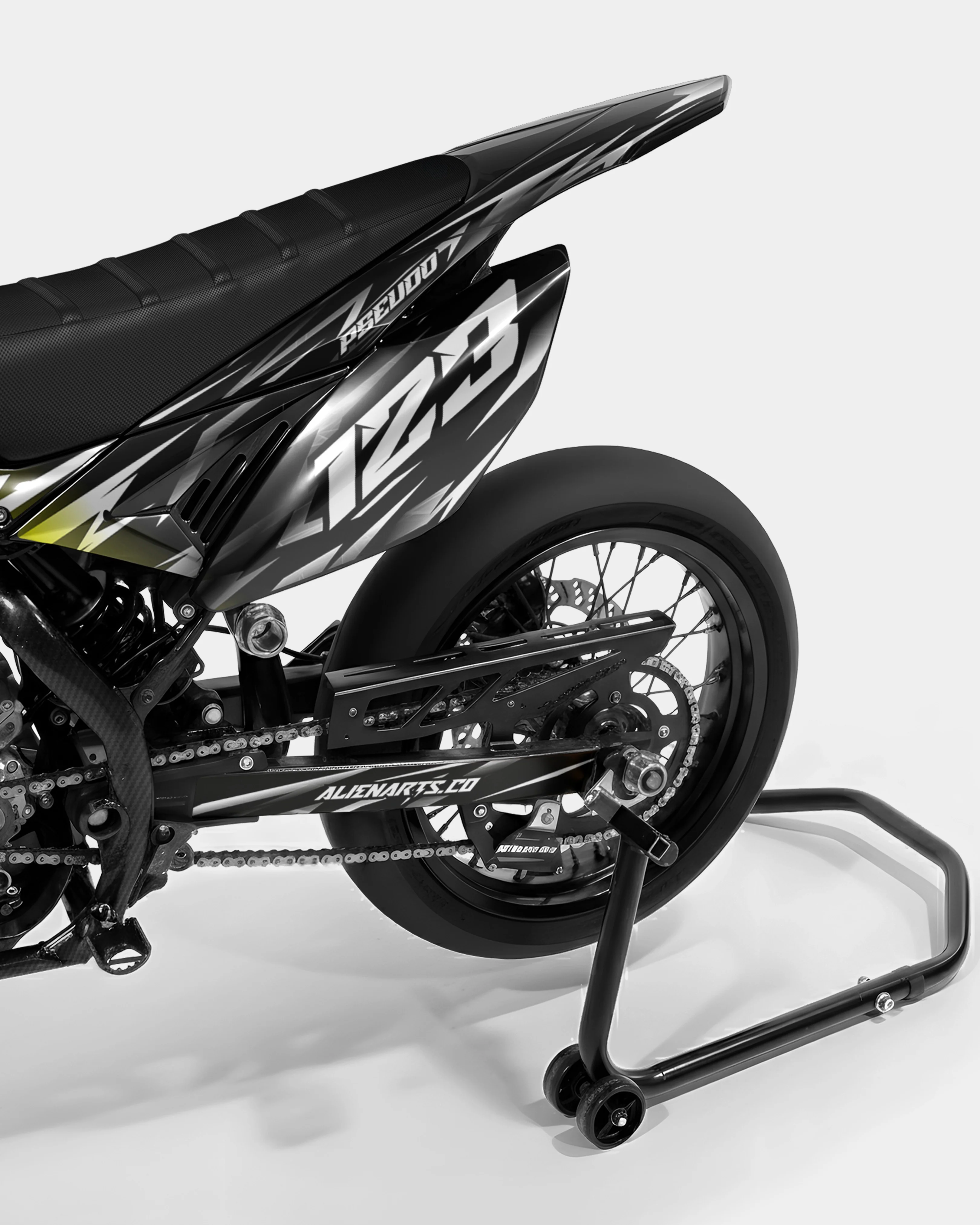 PLUME - Kit deco BETA 50cc - Jaune - Image 3