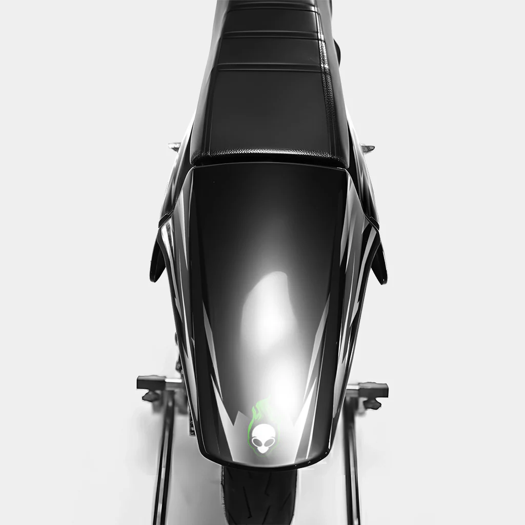 PLUME - Kit deco DERBI 50cc - Vert - Image 3