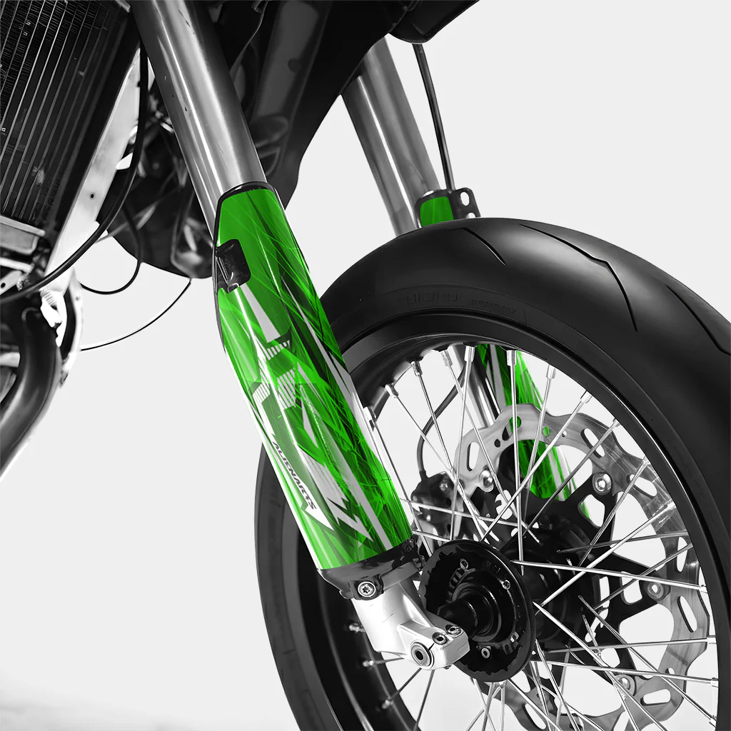 PLUME - Kit deco DERBI 50cc - Vert - Image 4