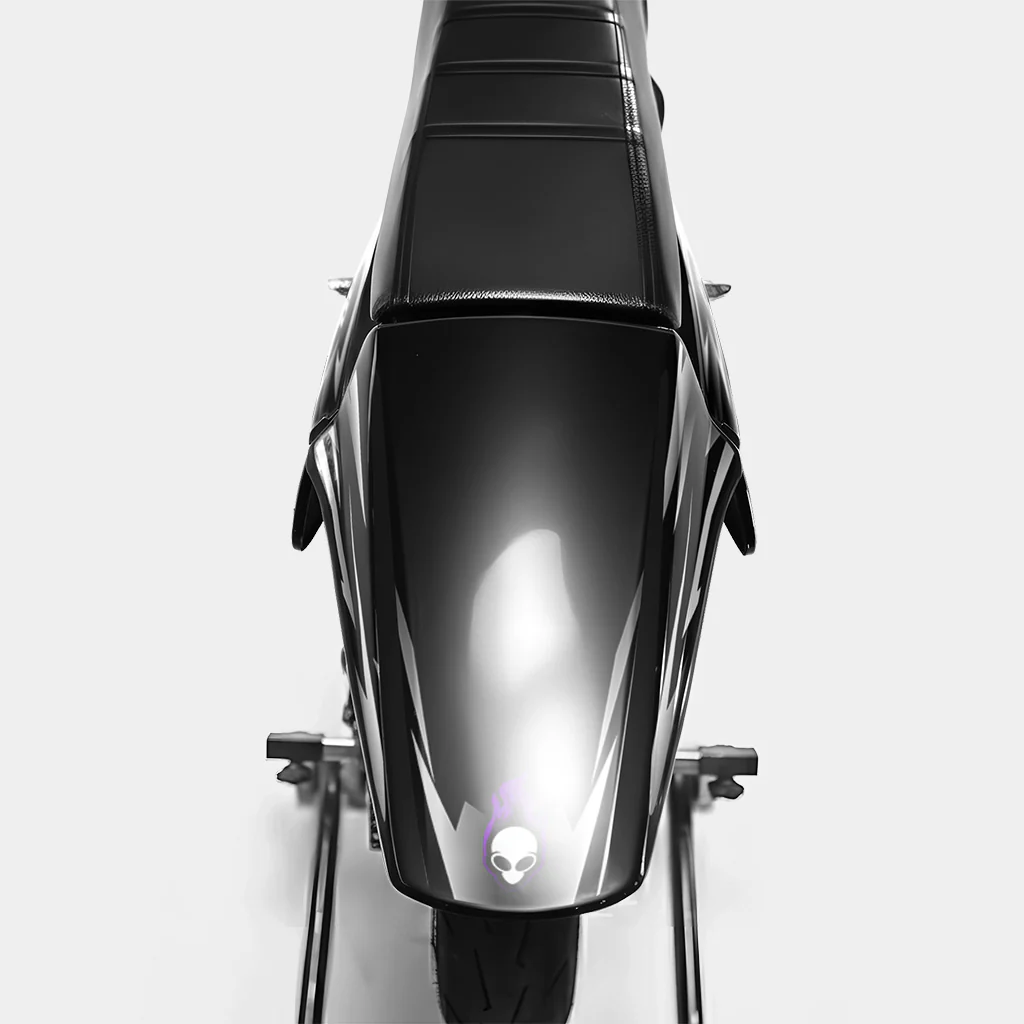PLUME - Kit deco DERBI 50cc - Violet - Image 3