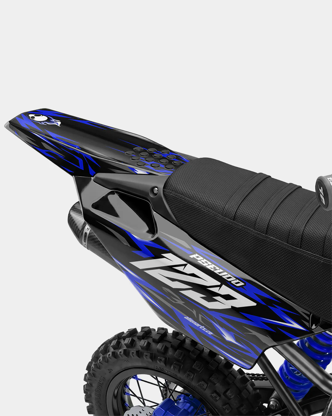 RAION - Kit Déco Dirt Bike Semi-Personnalisable - Bleu foncé - Image 3
