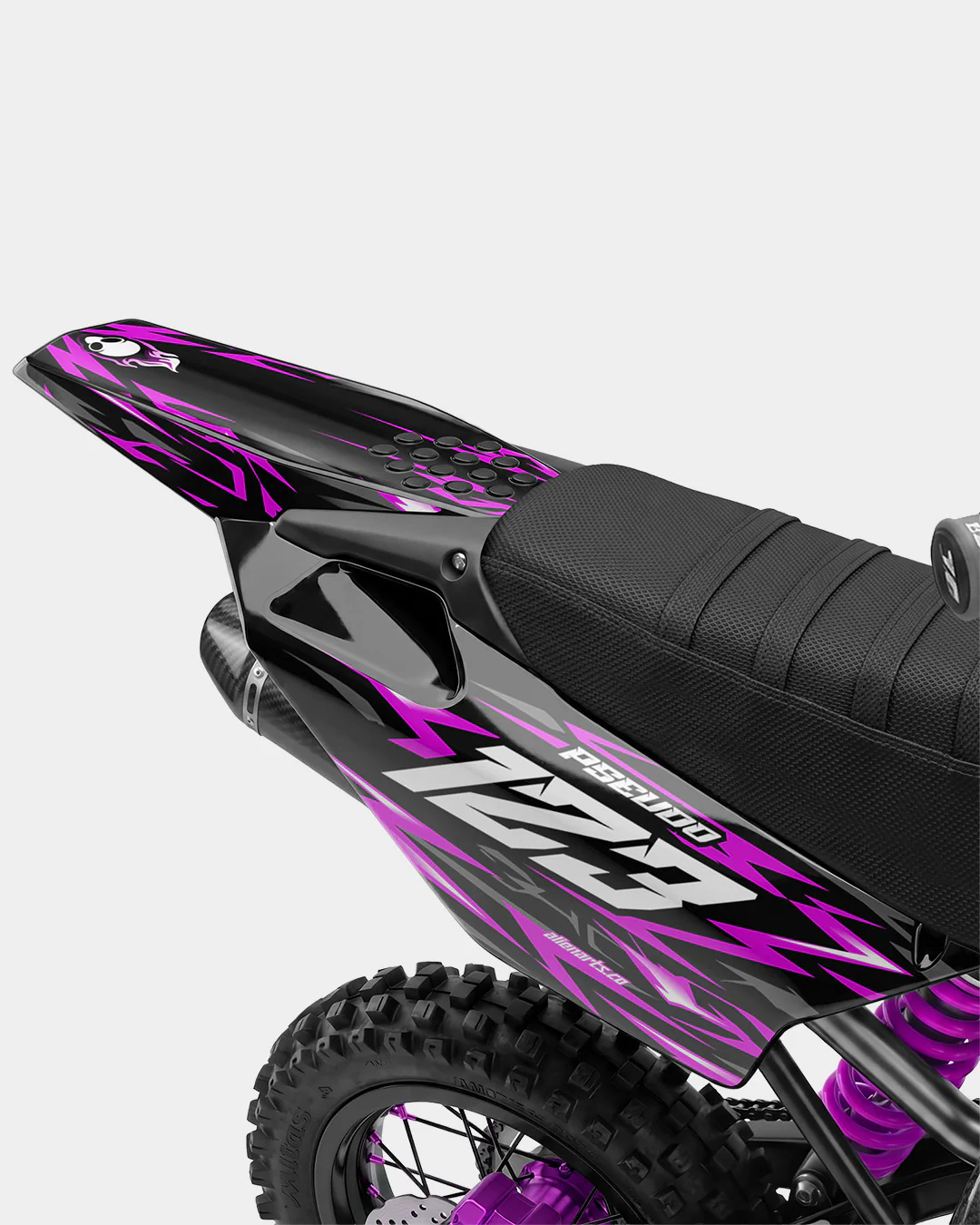 RAION - Kit Déco Dirt Bike Semi-Personnalisable - Rose - Image 3