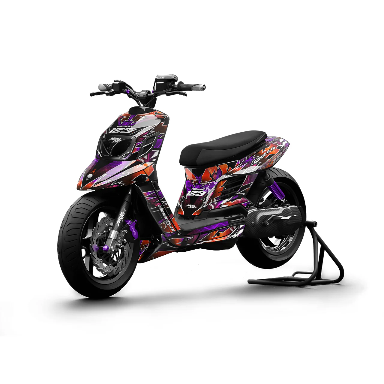 RUSH - Kit déco Scooter 50cc Semi-Personnalisable - Image 4