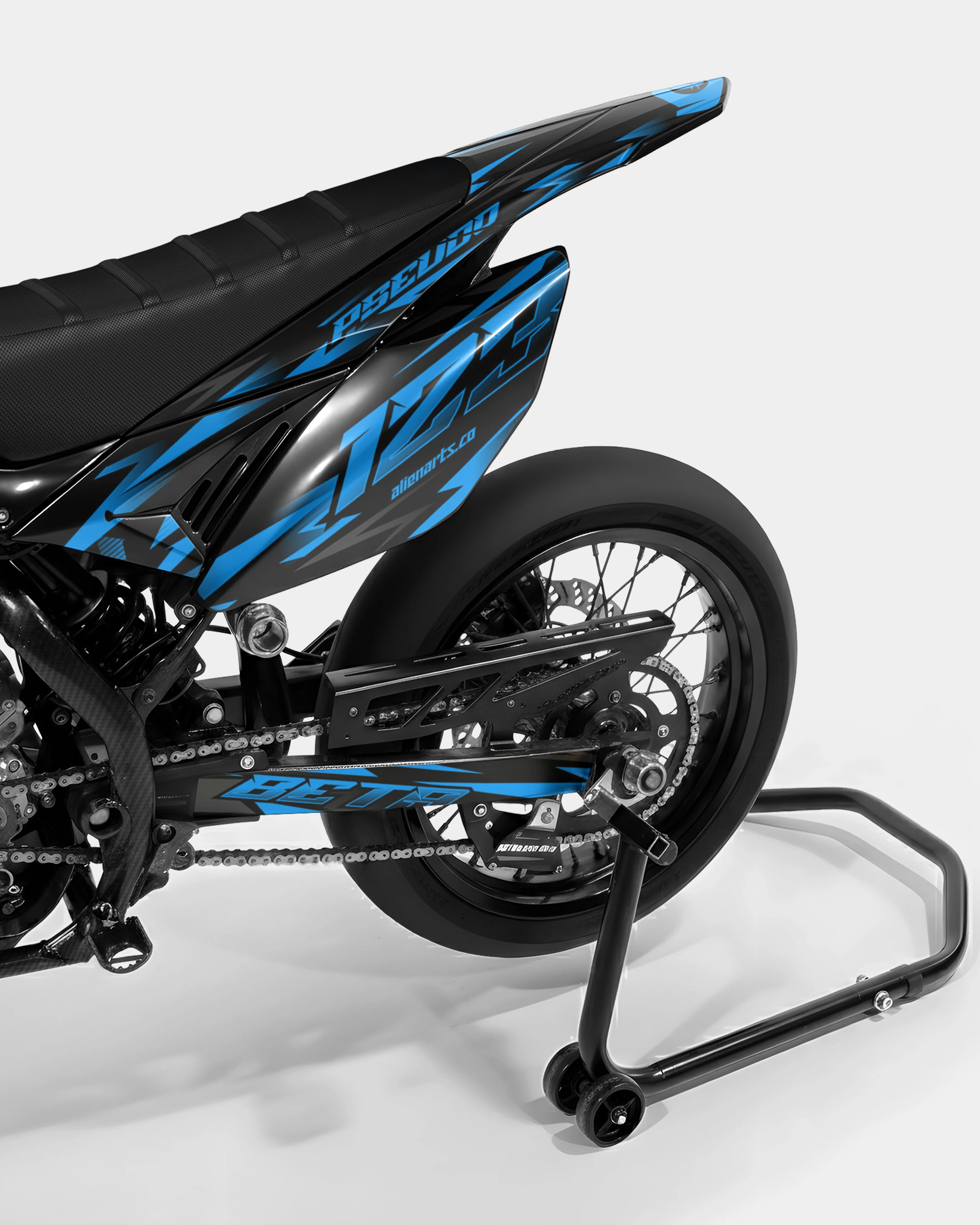 SABLE - Kit deco BETA 50cc - Bleu - Image 3