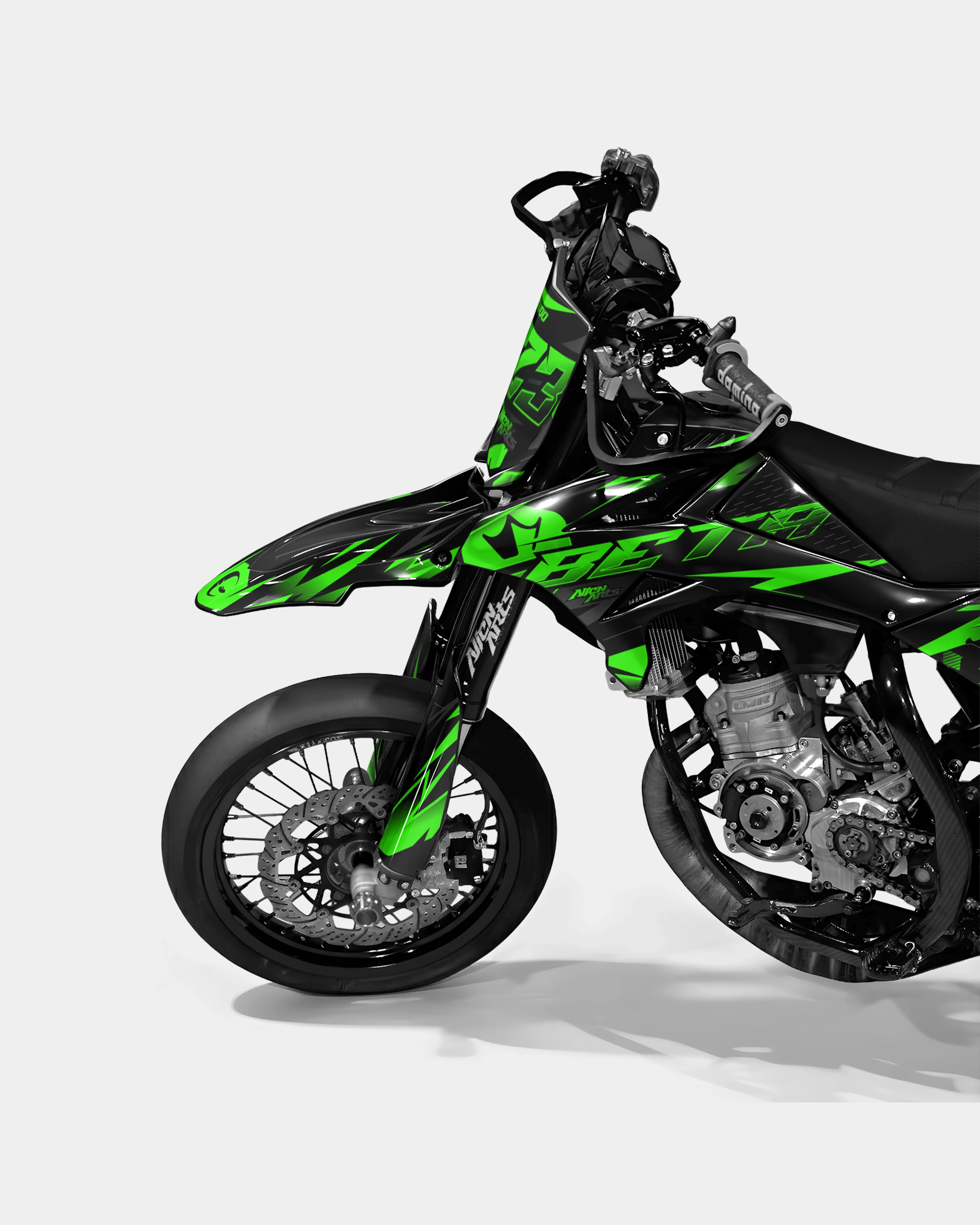SABLE - Kit deco BETA 50cc - Vert - Image 2